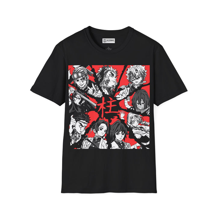Hashiras Demon Slayer T-Shirt - IGZ Clothing  - Hashiras Unisex Softstyle T-Shirt Best Price 26 at IGZ Clothing 