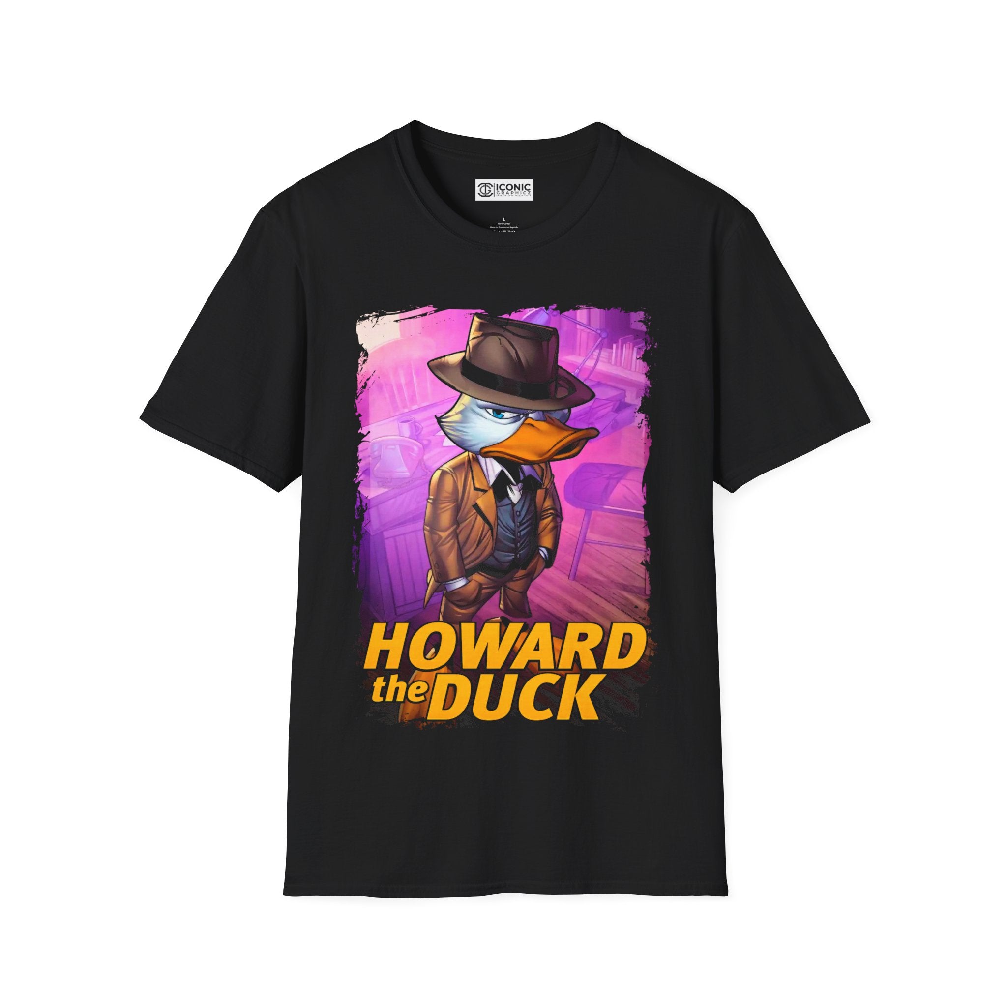 Howard the Duck T-Shirt - IGZ Clothing  - Howard the Duck Unisex Softstyle T-Shirt Best Price 26 at IGZ Clothing 