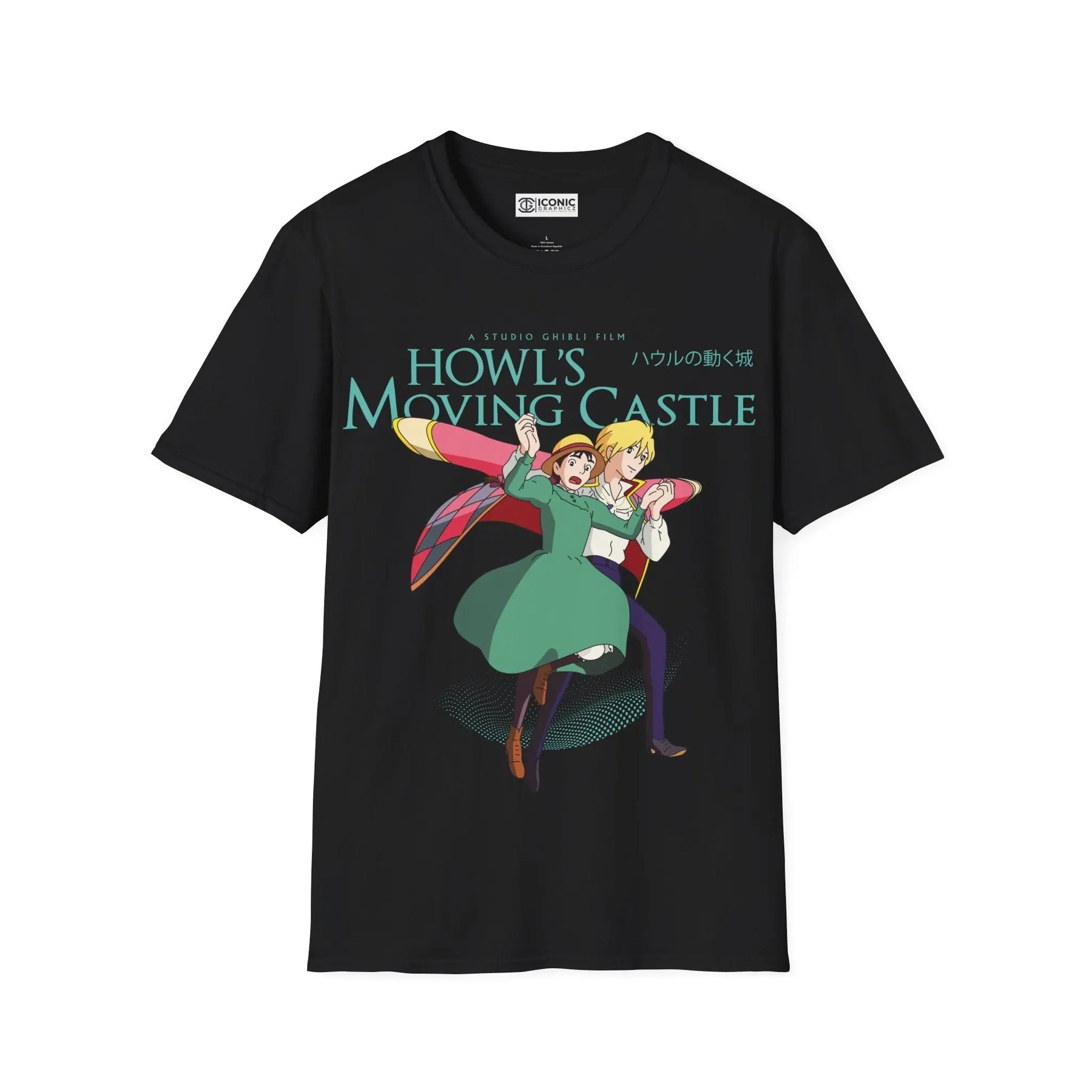 Howls Moving Castle T-Shirt Printify