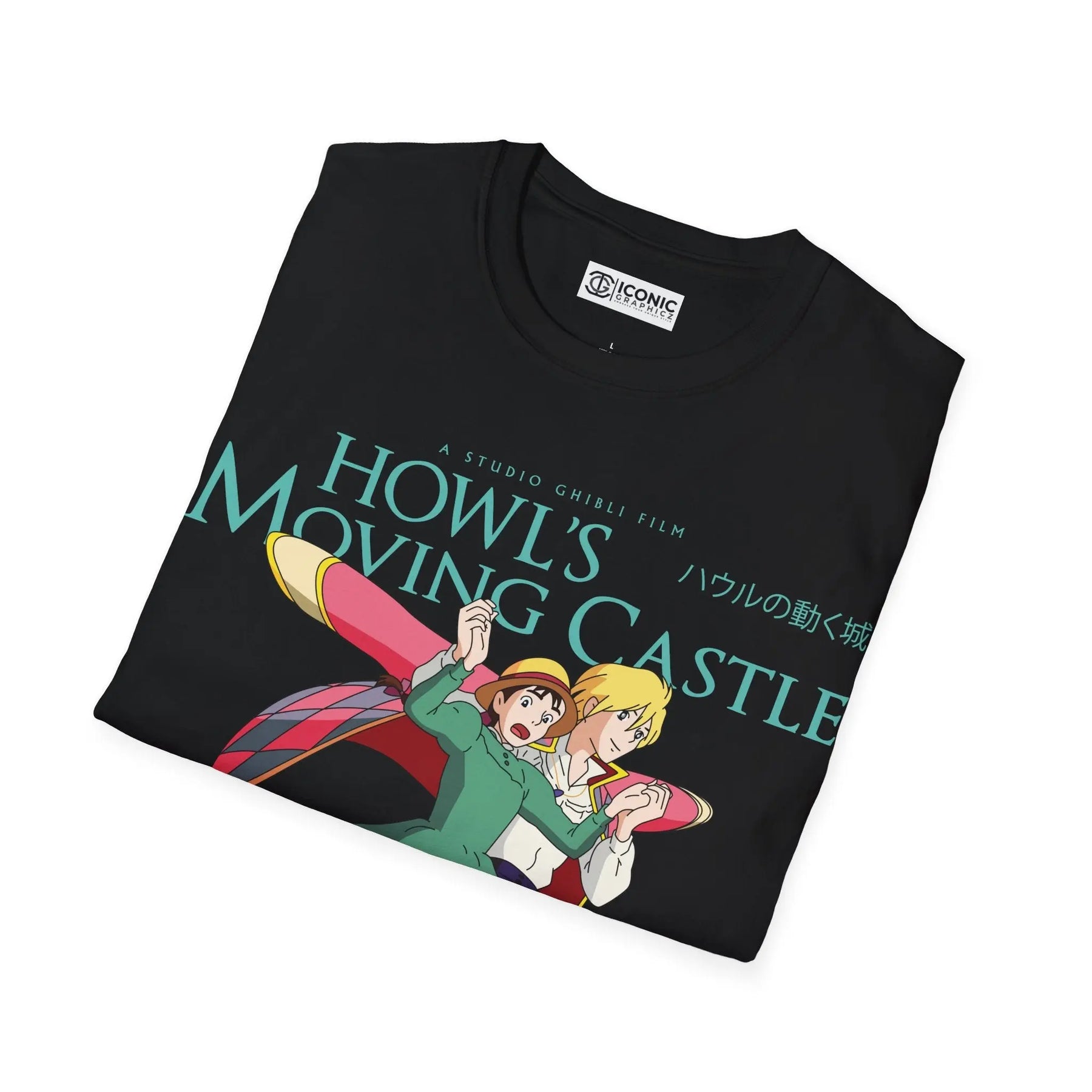 Howls Moving Castle T-Shirt Printify