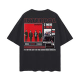 INTERPOL Oversize Deep Drop Shoulder Tee ODMPOD