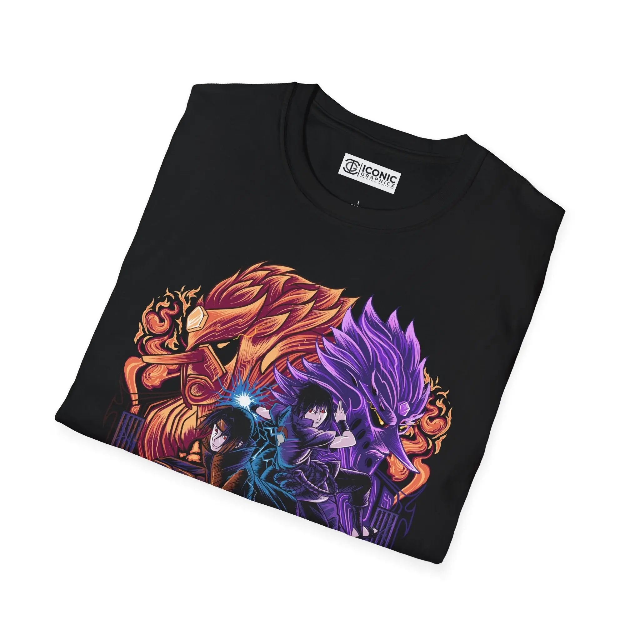 ITACHI X SASUKE UCHIHA Naruto T-Shirt Printify