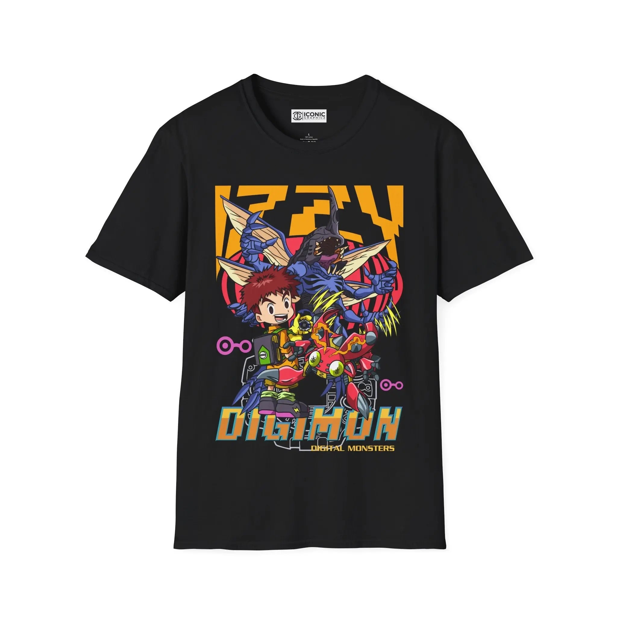 IZZY X KABUTERIMON Digimon T-Shirt Printify