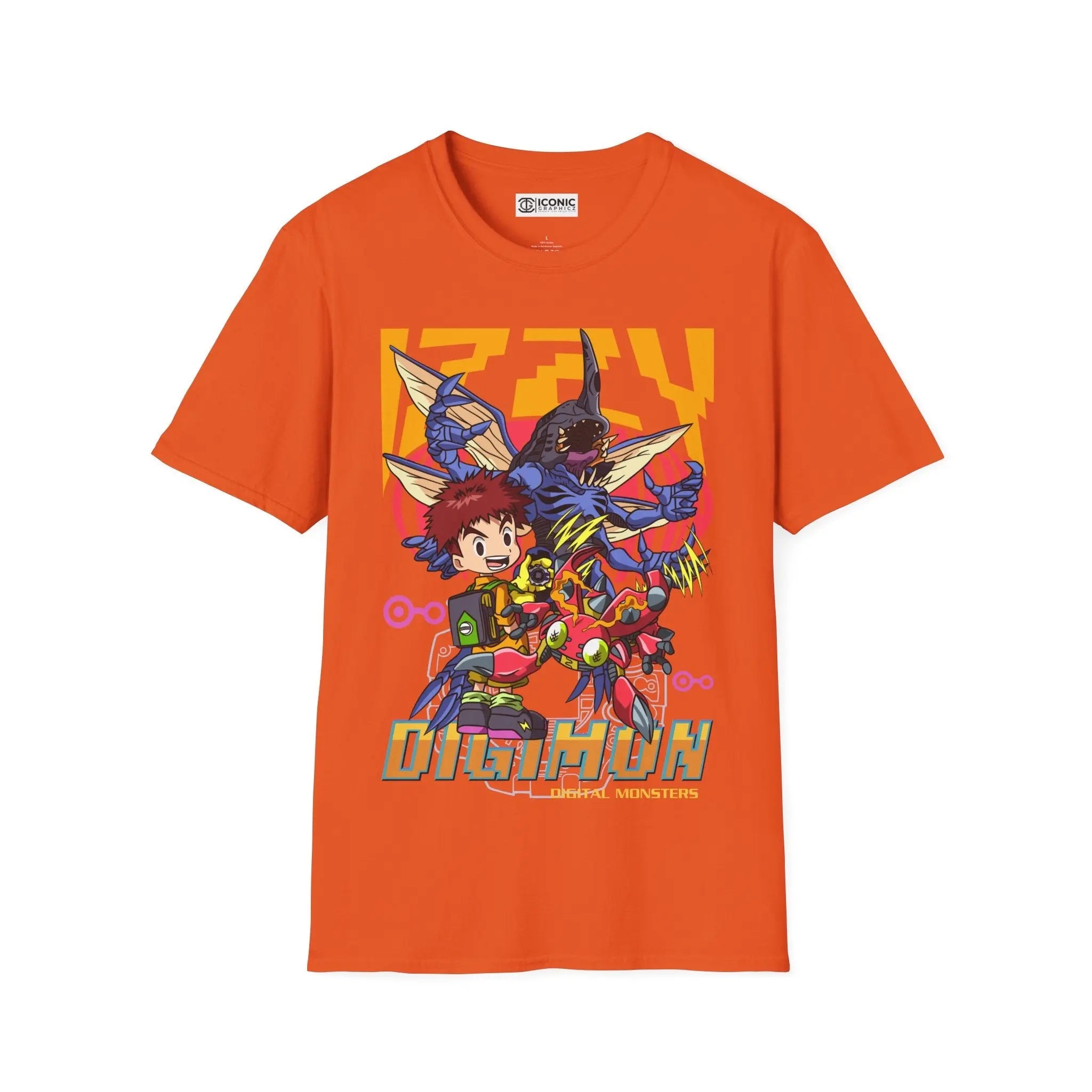 IZZY X KABUTERIMON Digimon T-Shirt Printify