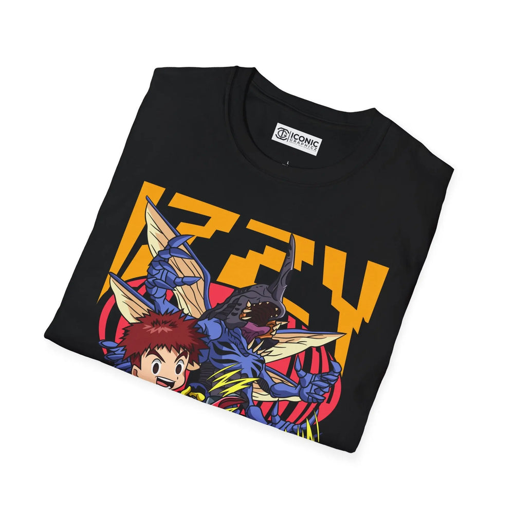 IZZY X KABUTERIMON Digimon T-Shirt Printify