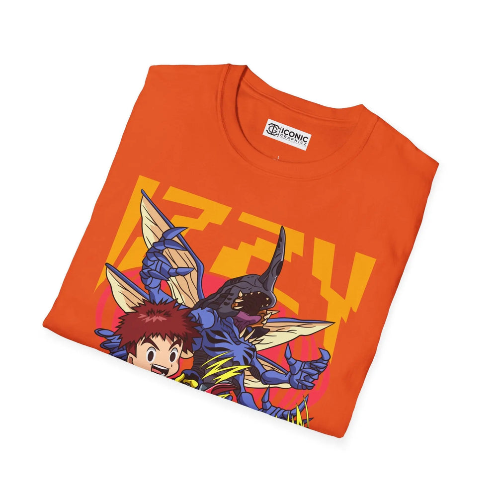 IZZY X KABUTERIMON Digimon T-Shirt Printify