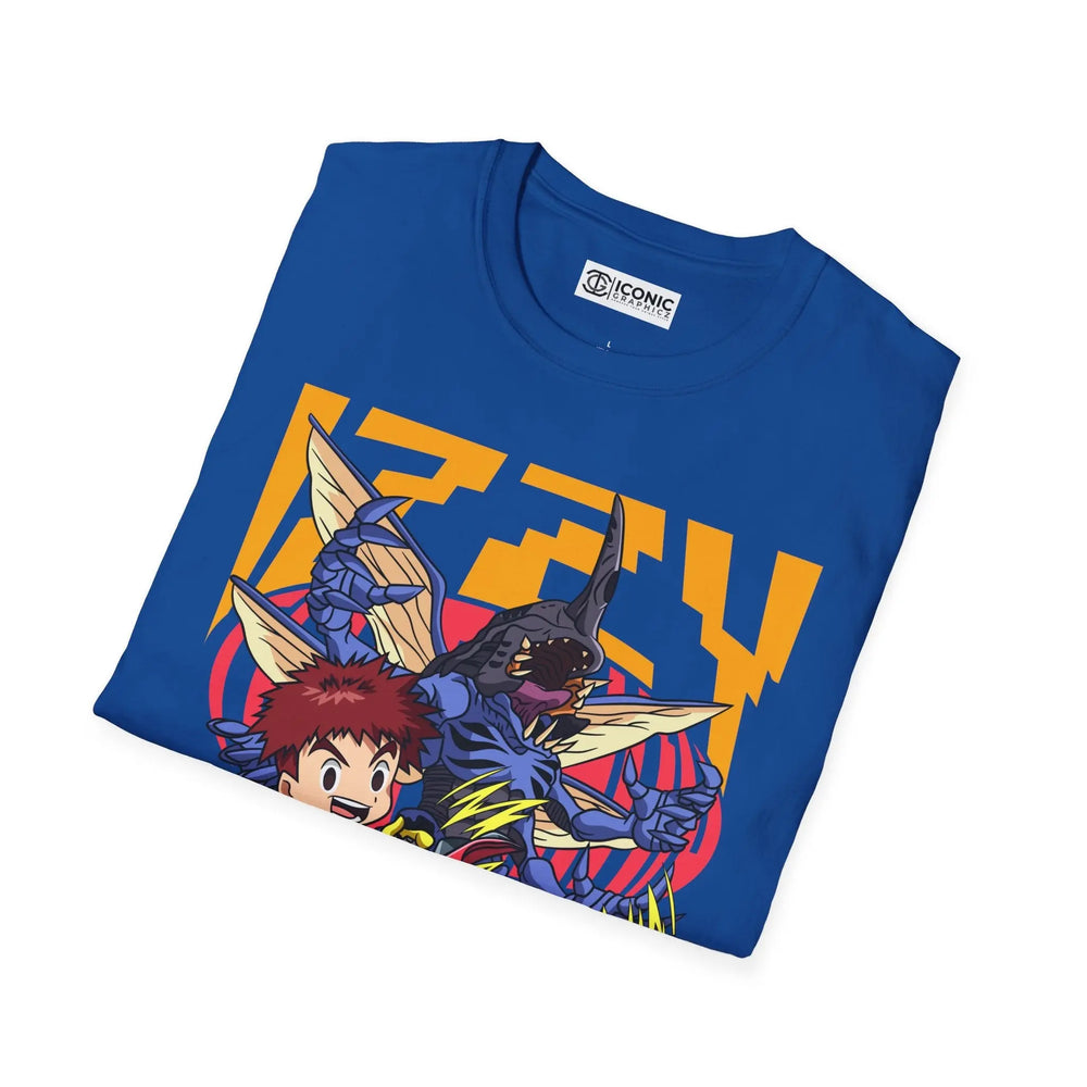 IZZY X KABUTERIMON Digimon T-Shirt Printify