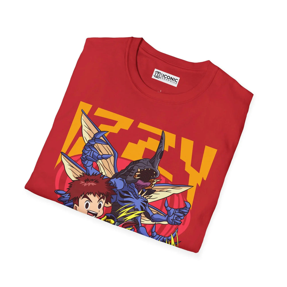 IZZY X KABUTERIMON Digimon T-Shirt Printify