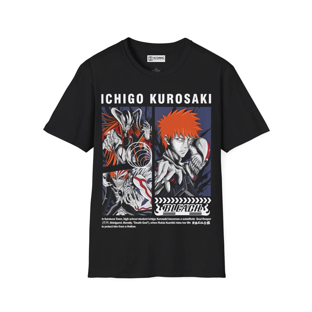 Ichigo Bleach T-Shirt Printify