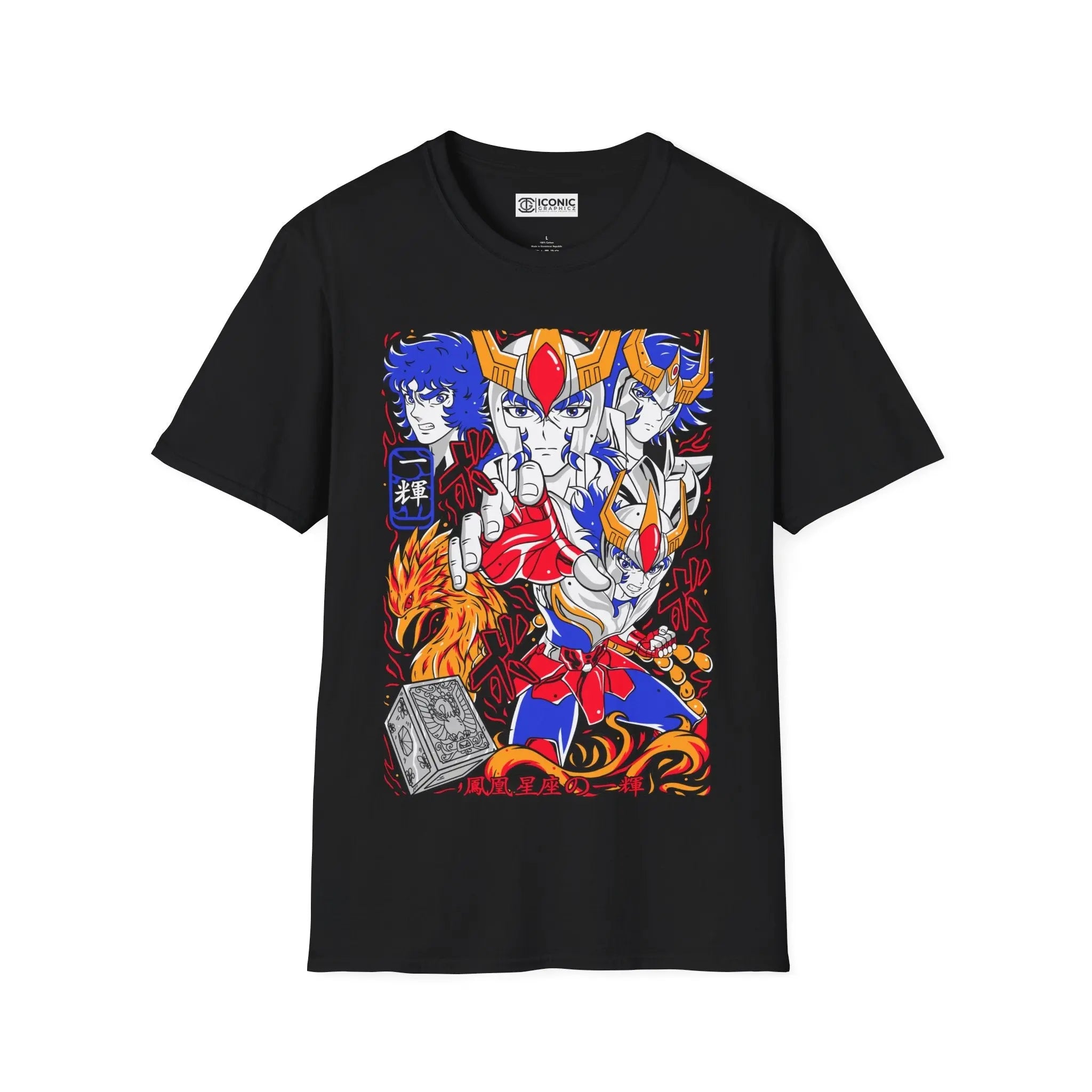 Ikki Saint Seiya T-Shirt Printify