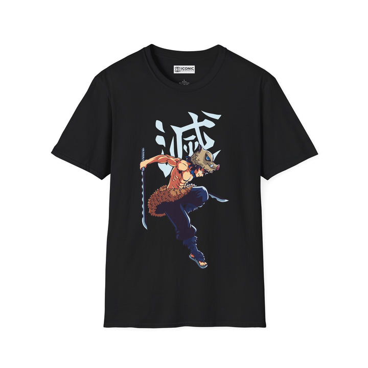 Inosuke Demon Slayer T-Shirt - IGZ Clothing  - Inosuke Unisex Softstyle T-Shirt Best Price 26 at IGZ Clothing 