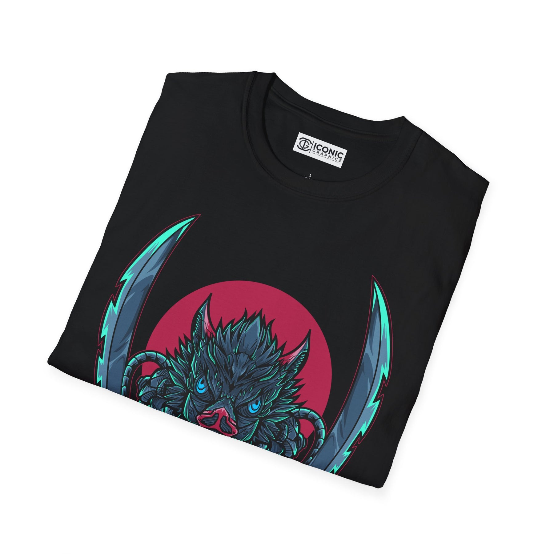 Inosuke Demon Slayer T-Shirt - IGZ Clothing  - Inosuke Unisex Softstyle T-Shirt Best Price 26 at IGZ Clothing 