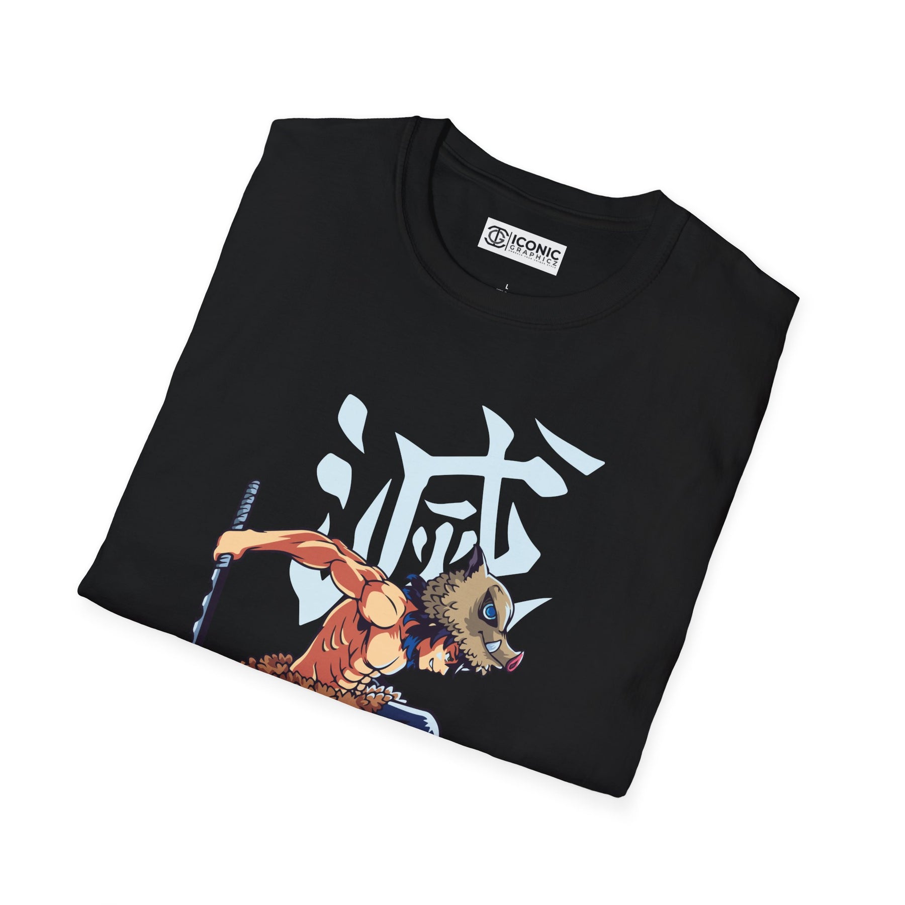 Inosuke Demon Slayer T-Shirt - IGZ Clothing  - Inosuke Unisex Softstyle T-Shirt Best Price 26 at IGZ Clothing 