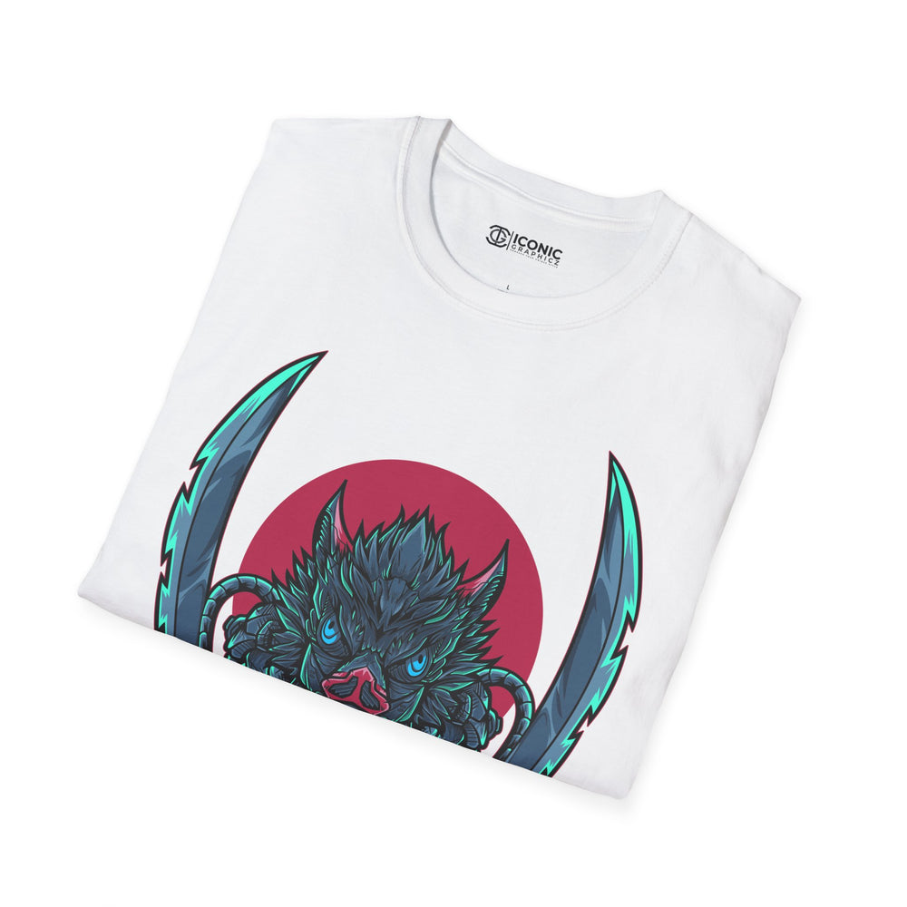 Inosuke Demon Slayer T-Shirt - IGZ Clothing  - Inosuke Unisex Softstyle T-Shirt Best Price 26 at IGZ Clothing 