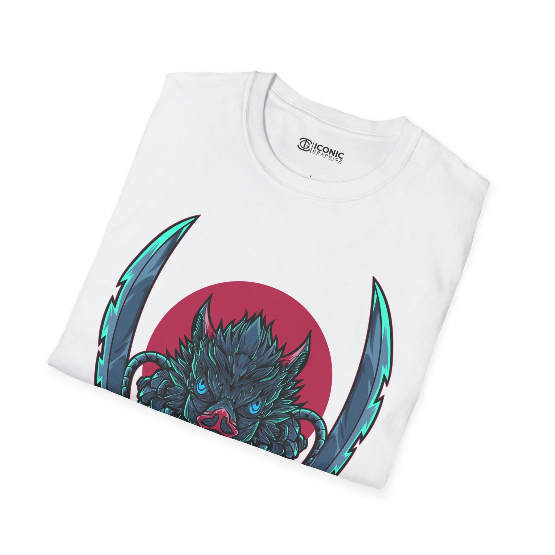 Inosuke Demon Slayer T-Shirt - IGZ Clothing  - Inosuke Unisex Softstyle T-Shirt Best Price 26 at IGZ Clothing 