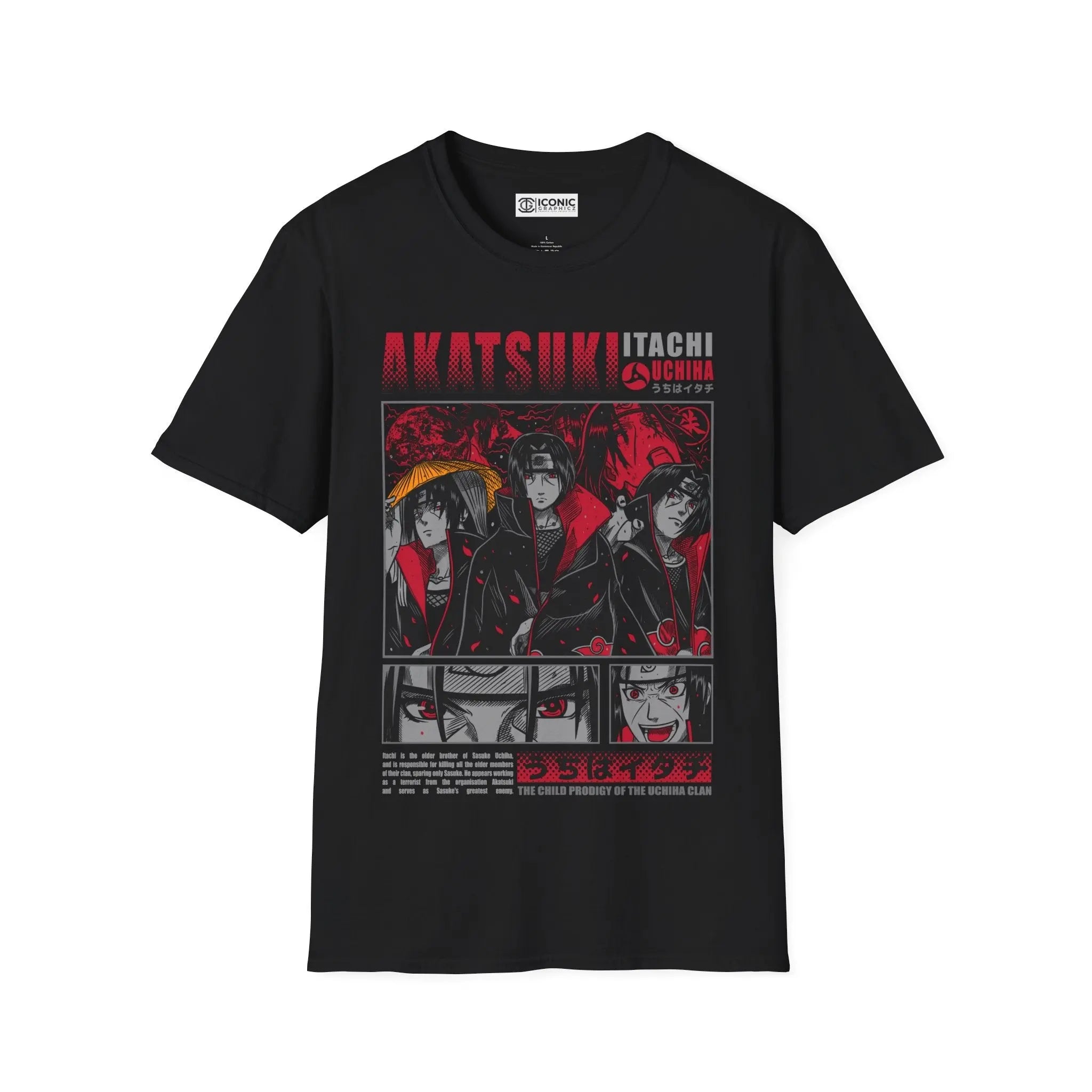 Itachi Naruto T-Shirt Printify