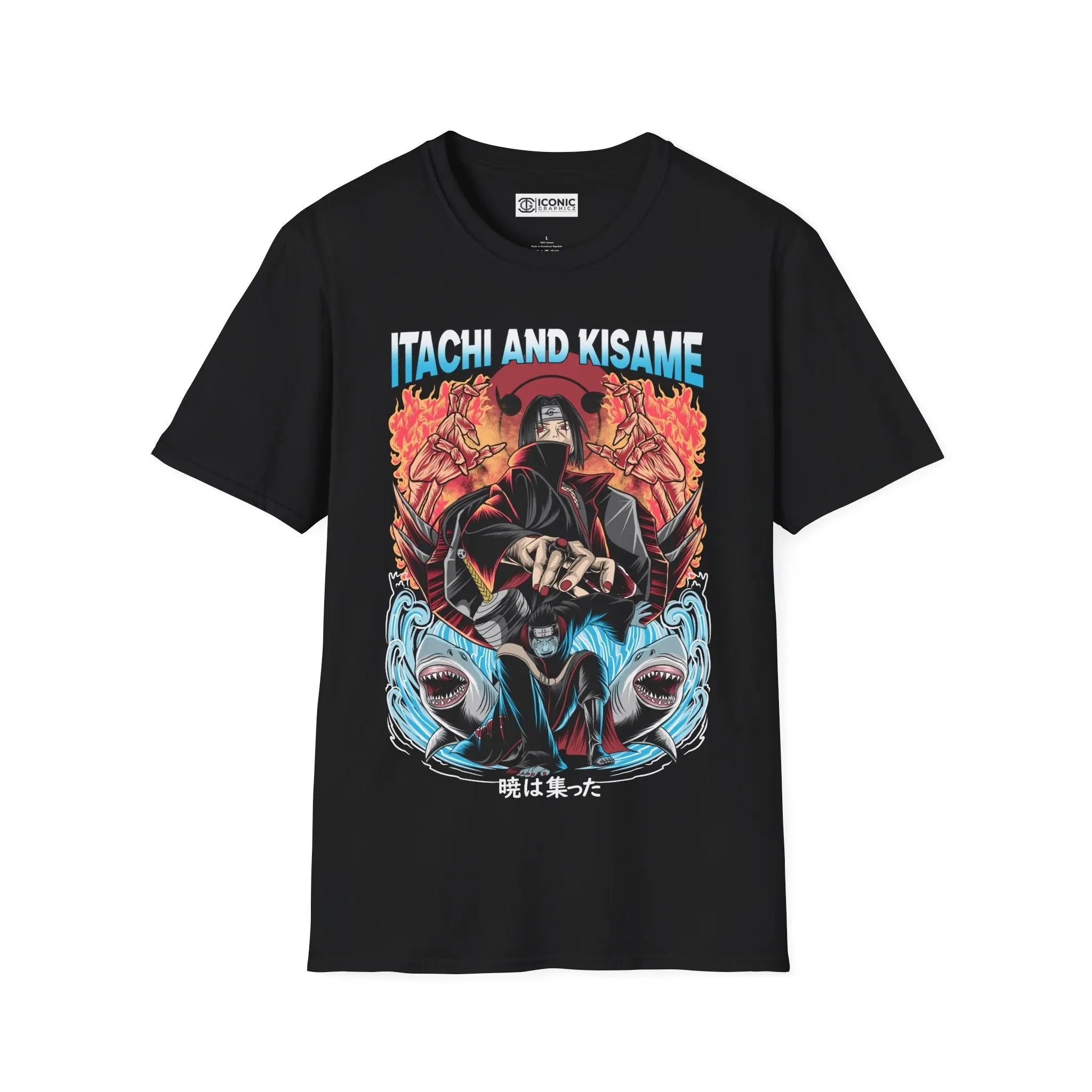 Itachi and Kisame Naruto T-Shirt Printify
