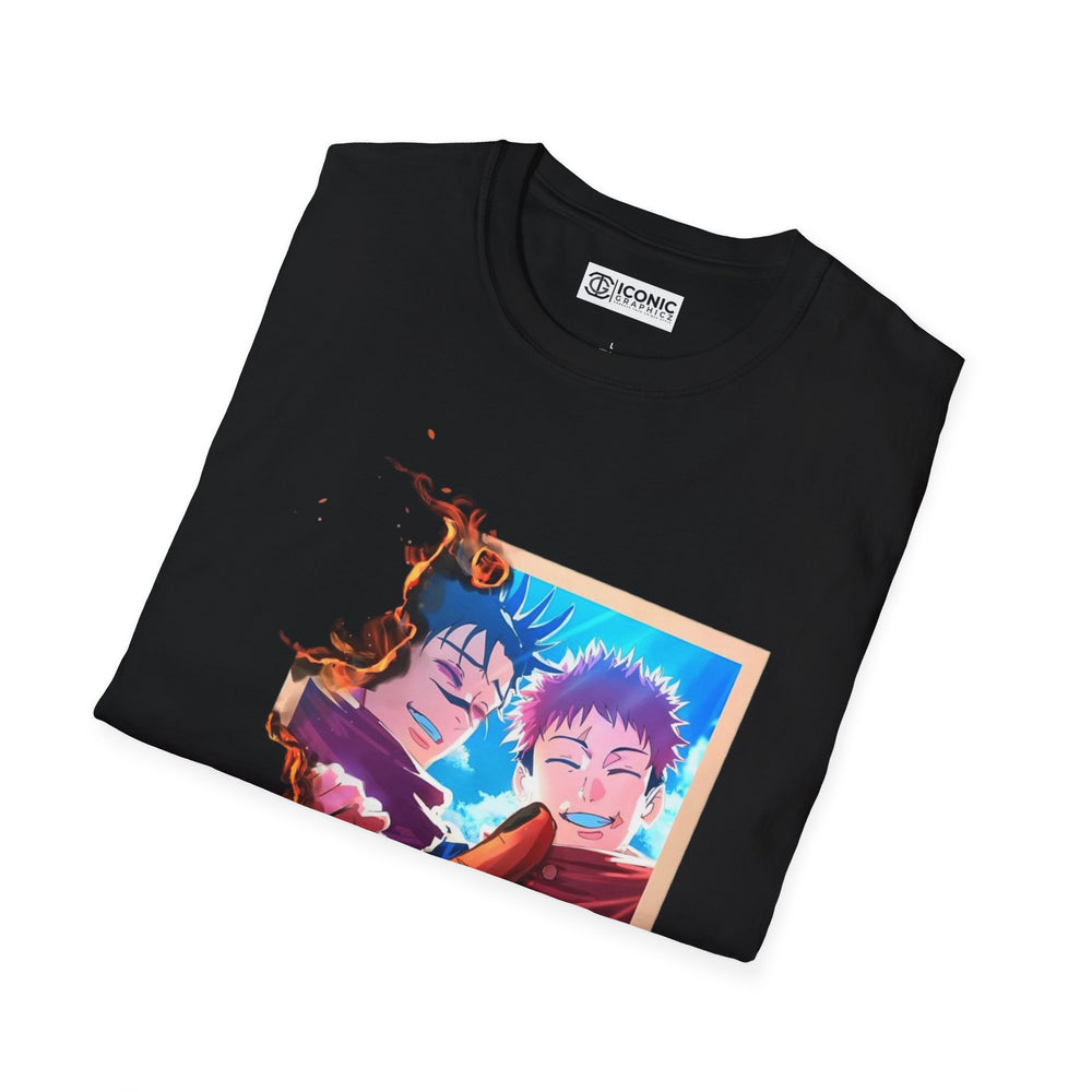 Itadori and Choso Jujitsu Kaisen T-Shirt - IGZ Clothing  - Itadori and Choso Unisex Softstyle T-Shirt Best Price 26 at IGZ Clothing 