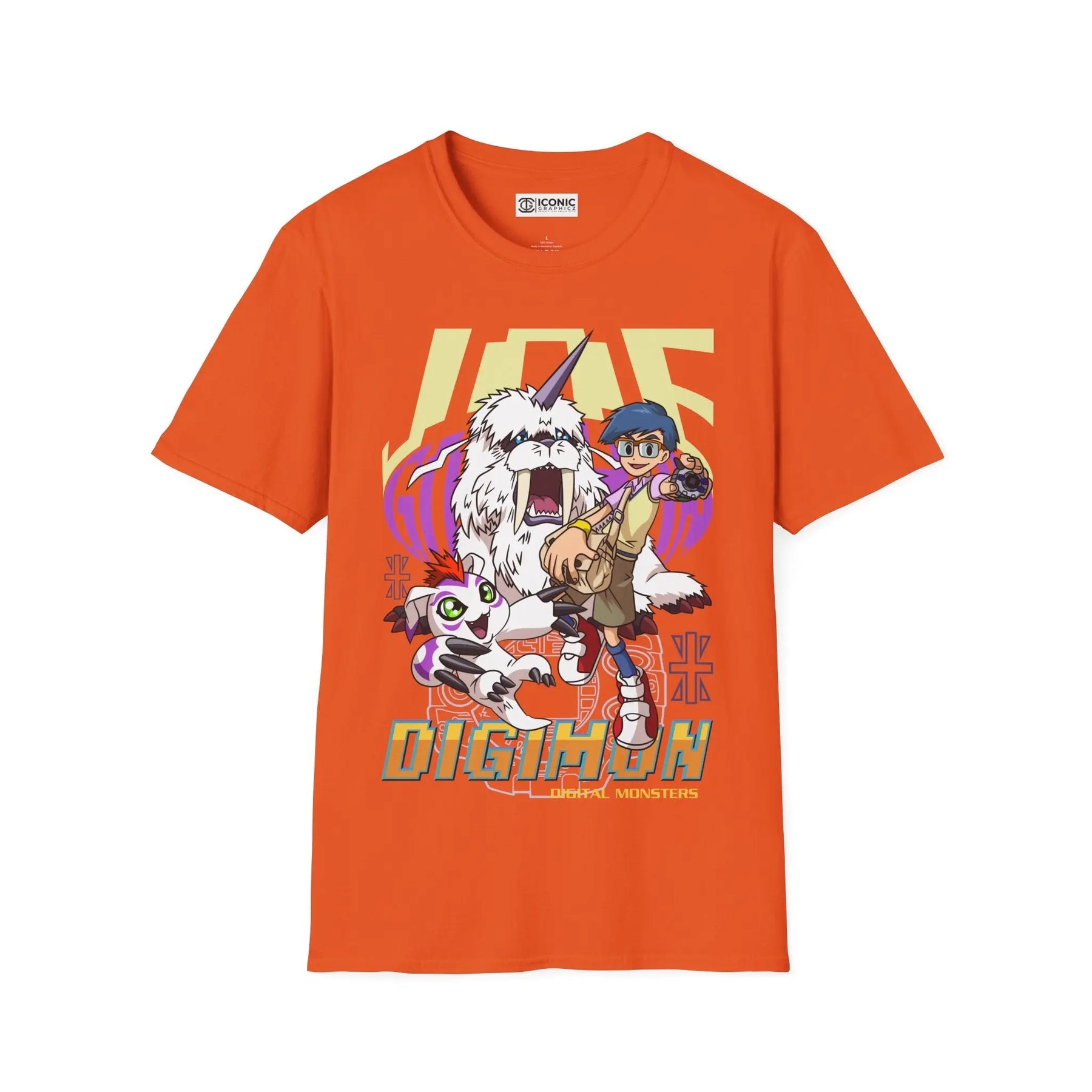 JOE X IKKAKUMON Digimon T-Shirt Printify