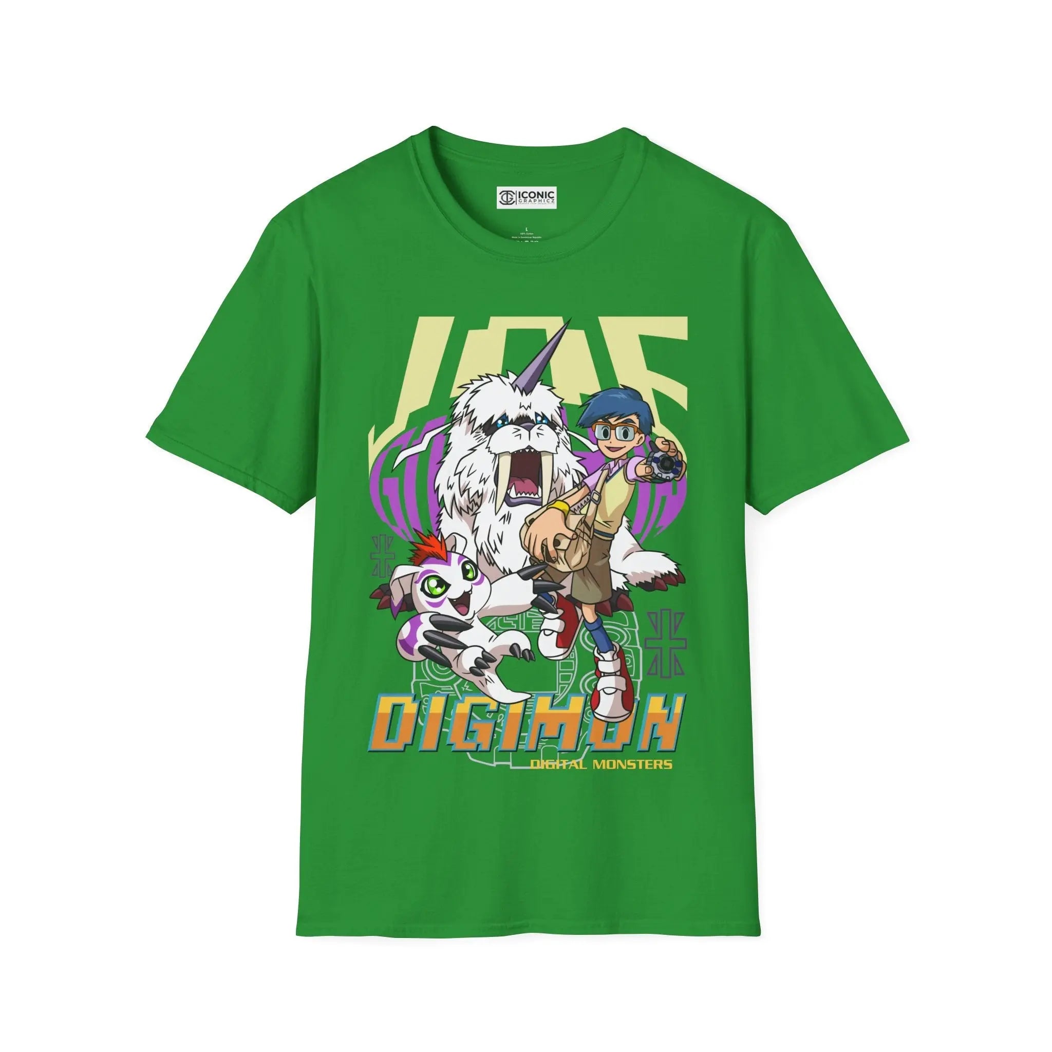 JOE X IKKAKUMON Digimon T-Shirt Printify