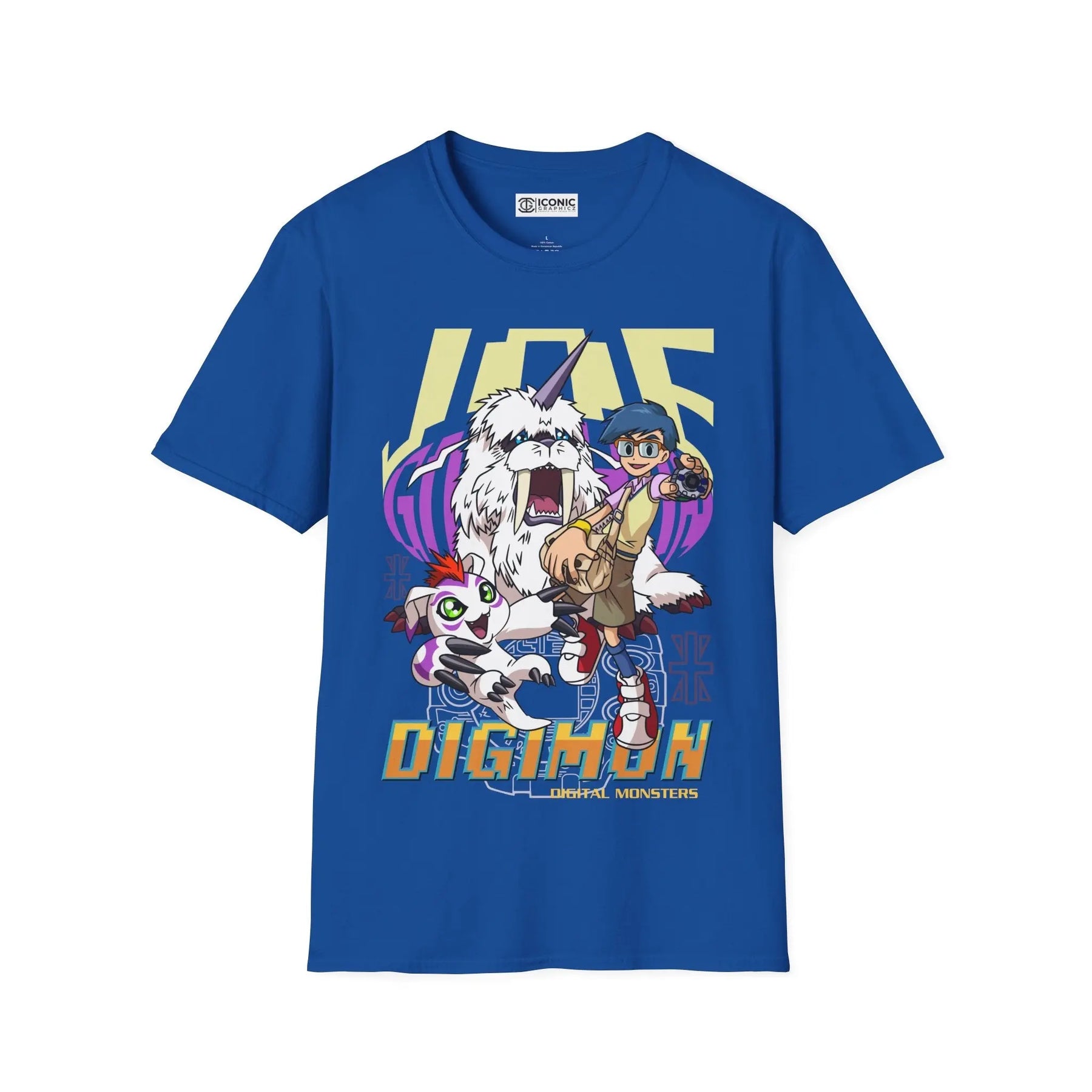 JOE X IKKAKUMON Digimon T-Shirt Printify