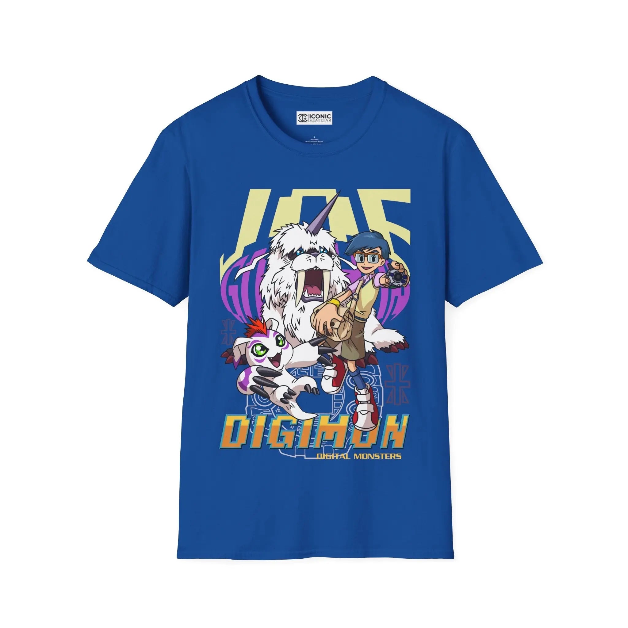 JOE X IKKAKUMON Digimon T-Shirt Printify