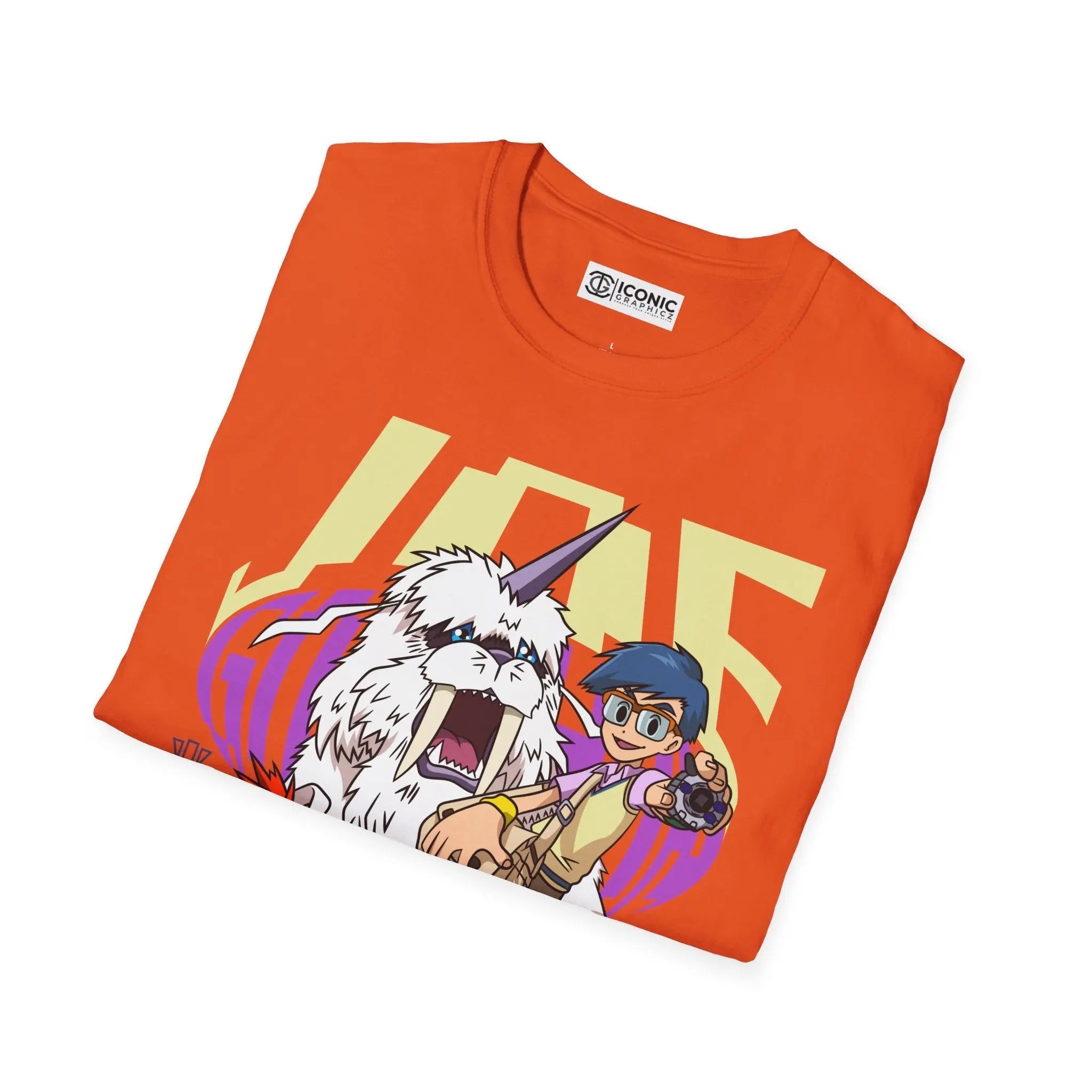 JOE X IKKAKUMON Digimon T-Shirt Printify