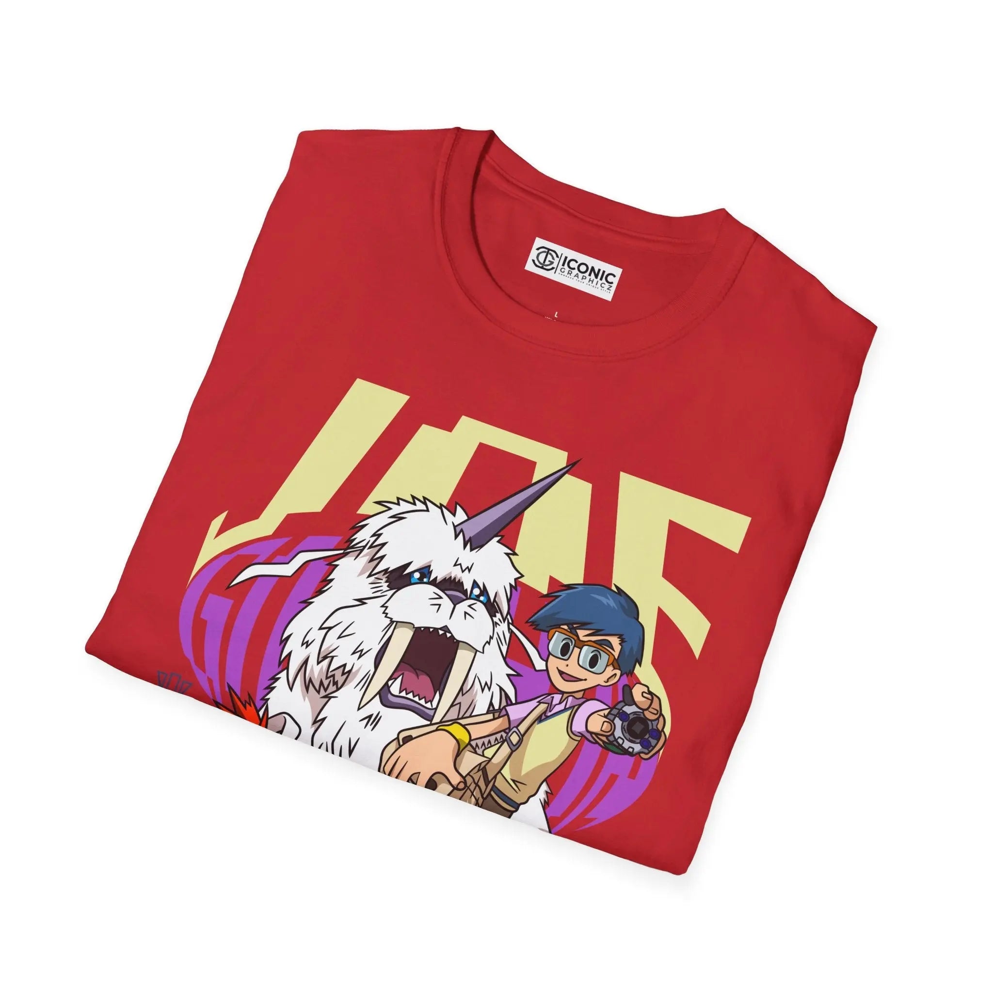 JOE X IKKAKUMON Digimon T-Shirt Printify