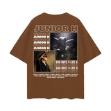 JUNIOR Oversize Deep Drop Shoulder Tee ODMPOD
