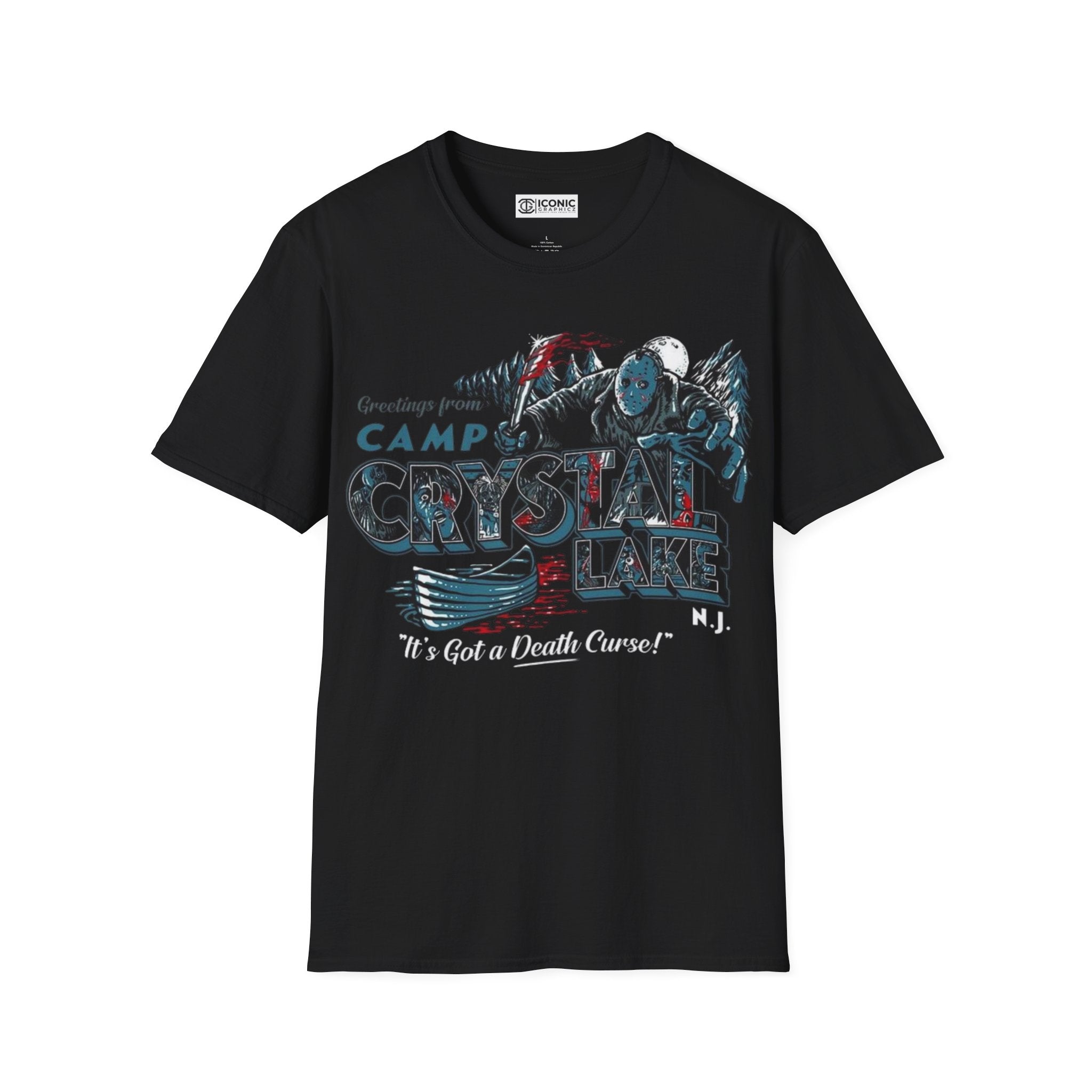 Jason Voorhees T-Shirt - IGZ Clothing  - Jason Unisex Softstyle T-Shirt Best Price 26 at IGZ Clothing 