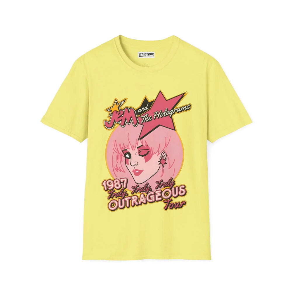 Jem and the Holograms Vintage Tour T-Shirt Printify