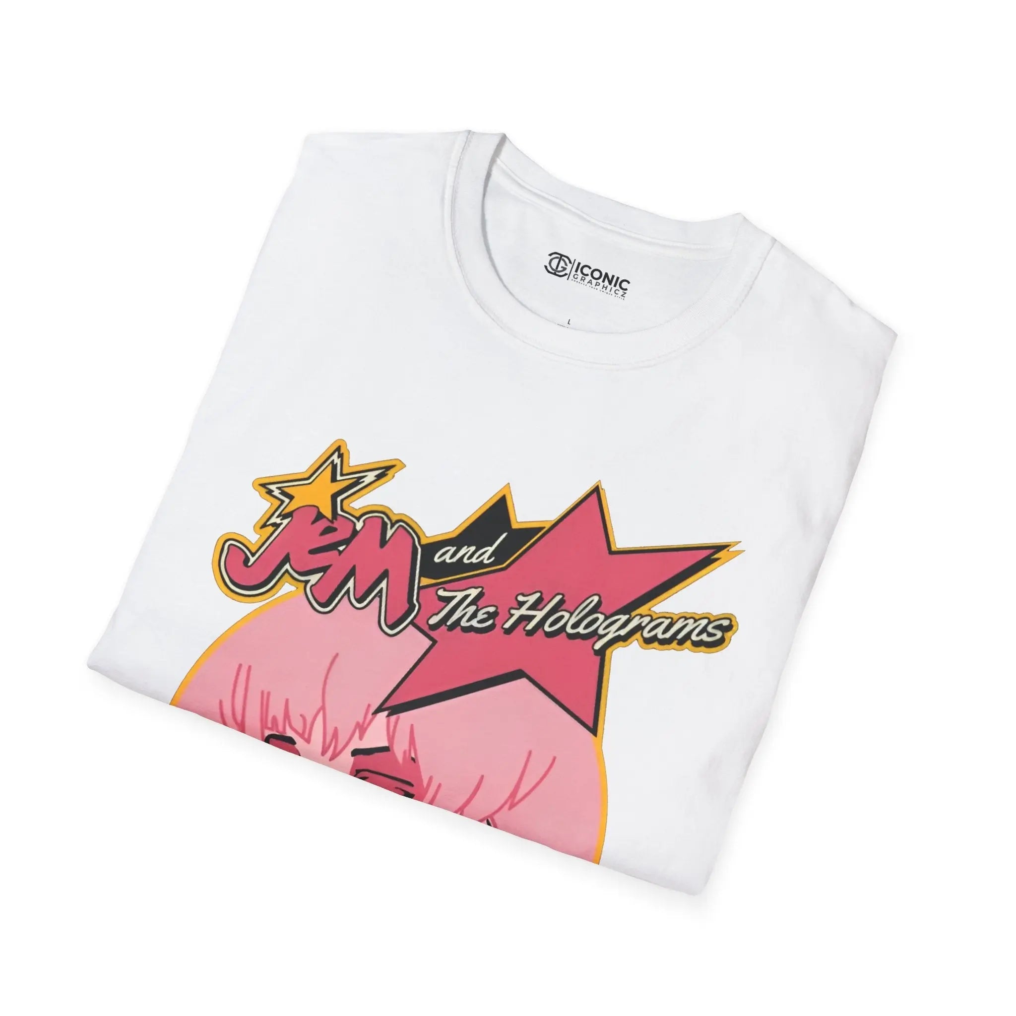 Jem and the Holograms Vintage Tour T-Shirt Printify