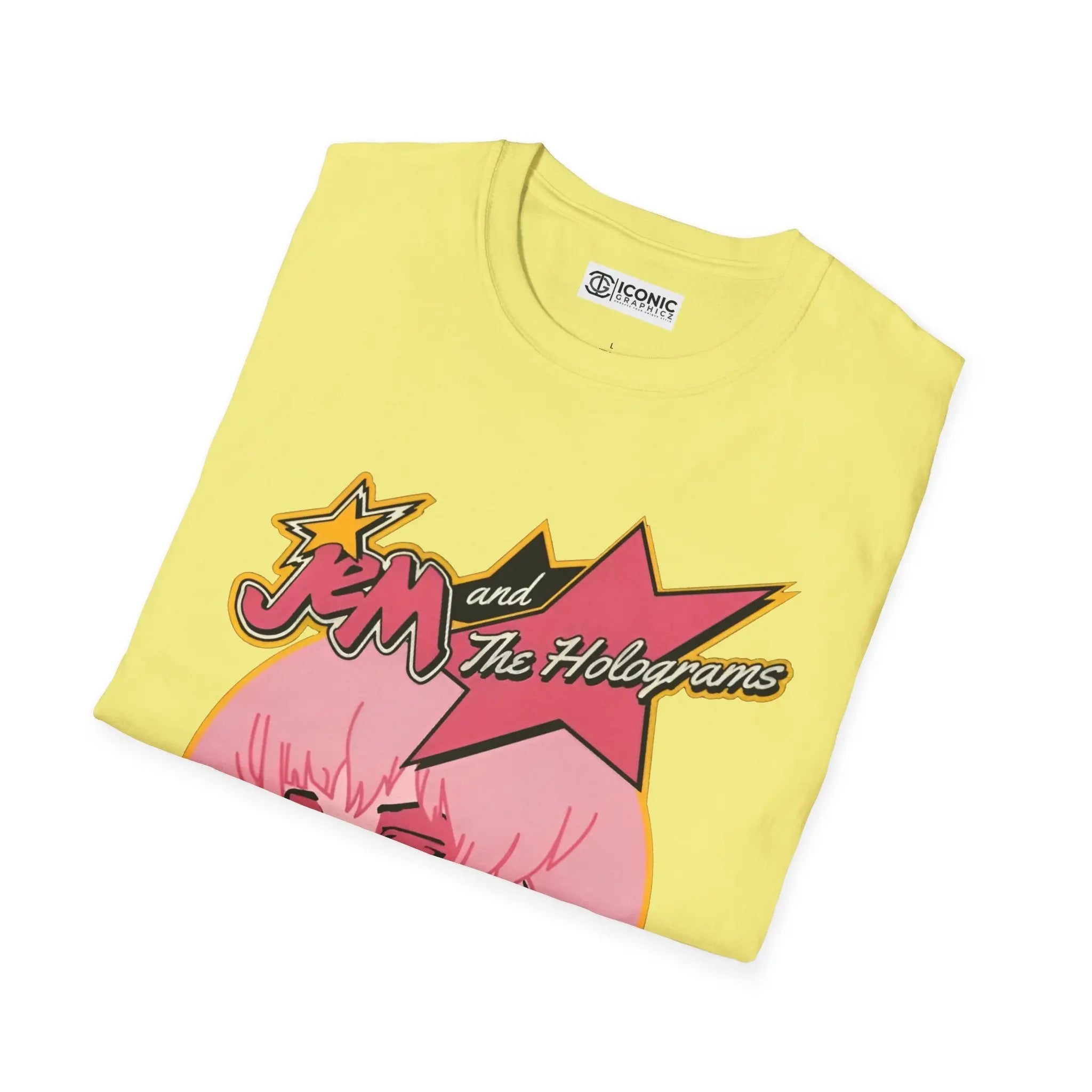 Jem and the Holograms Vintage Tour T-Shirt Printify