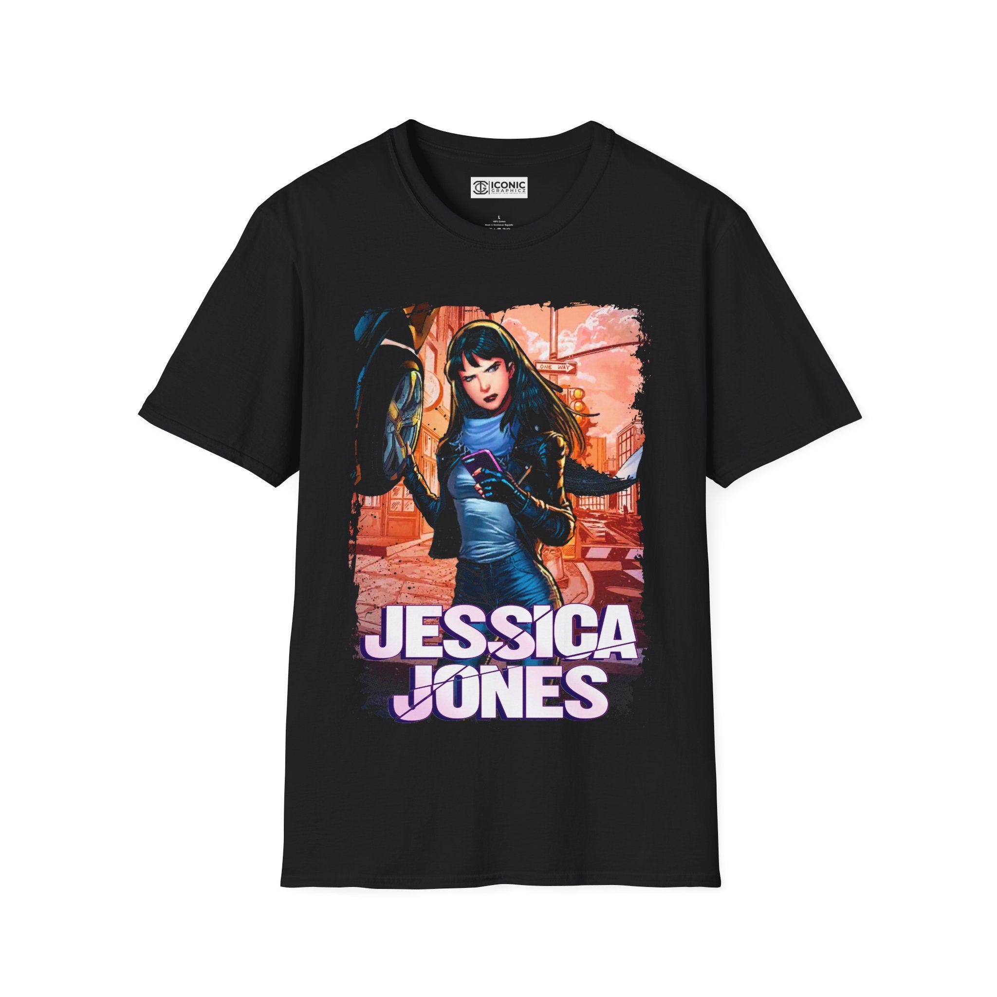 Jessica Jones T-Shirt - IGZ Clothing  - Jessica Jones Unisex Softstyle T-Shirt Best Price 26 at IGZ Clothing 