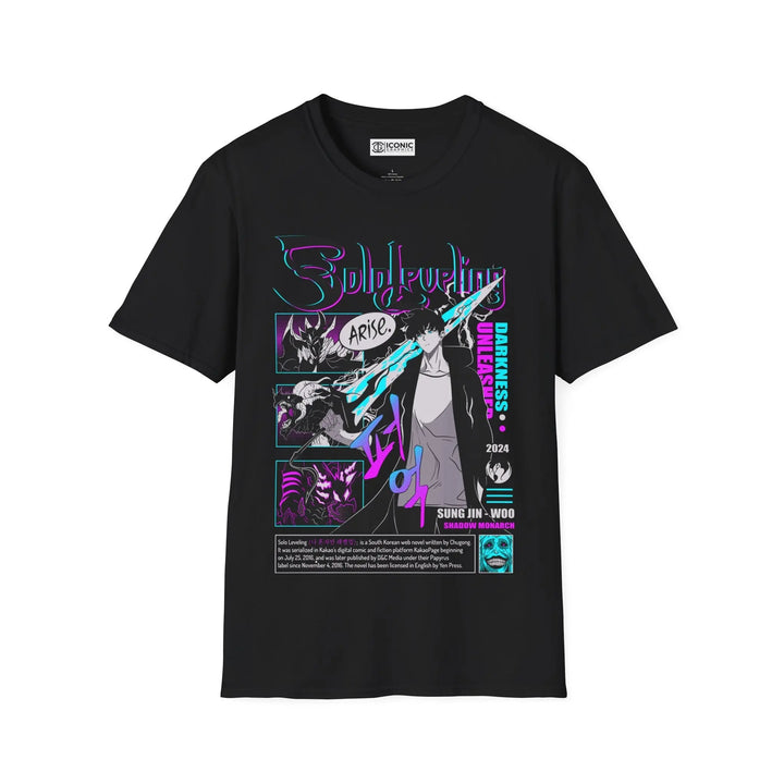 Jin Woo Solo Leveling T-Shirt Printify