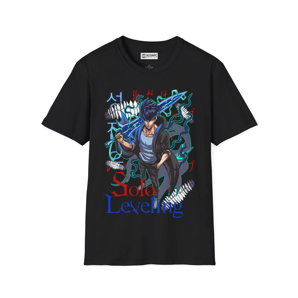 Jin Woo Solo Leveling T-Shirt Printify