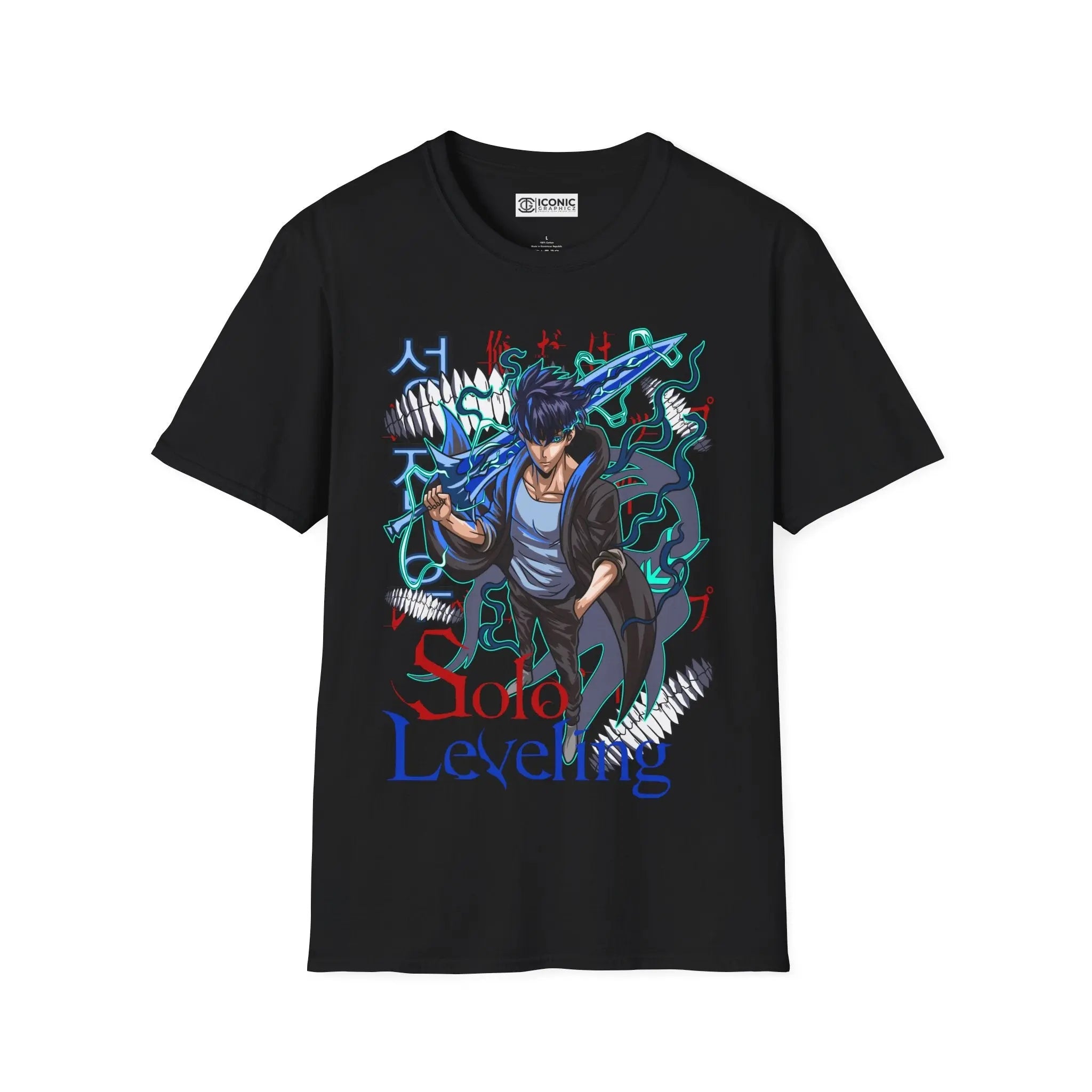 Jin Woo Solo Leveling T-Shirt Printify
