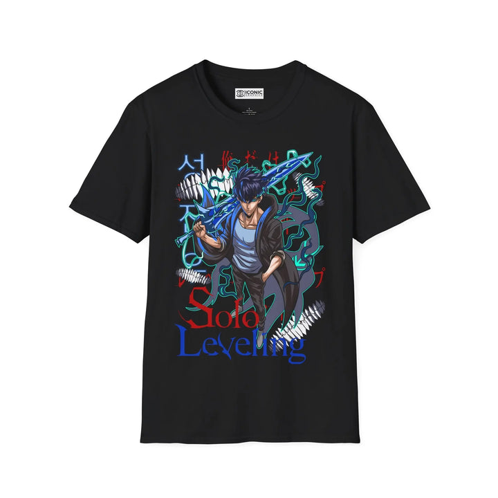 Jin Woo Solo Leveling T-Shirt Printify