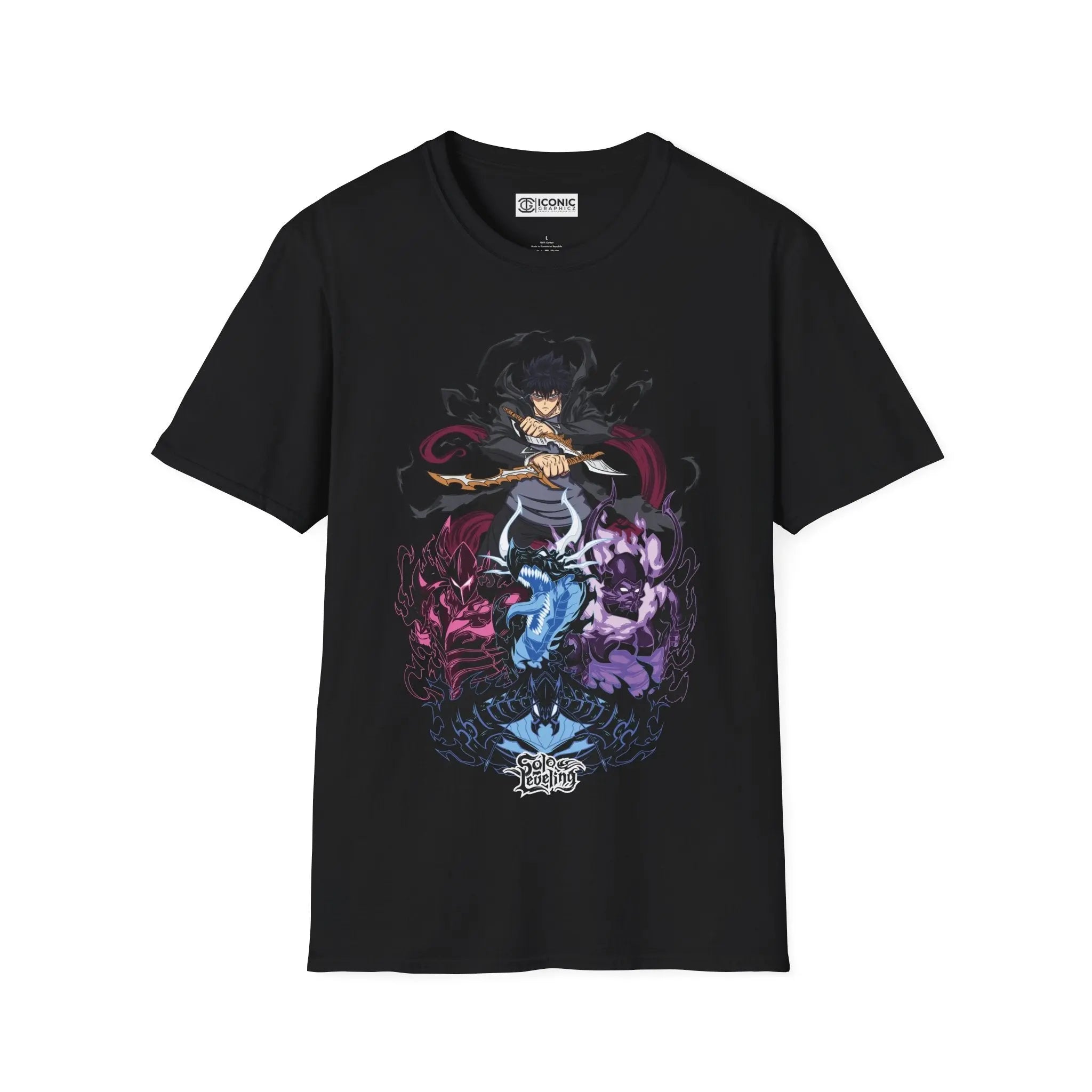 Jin Woo Solo Leveling T-Shirt Printify