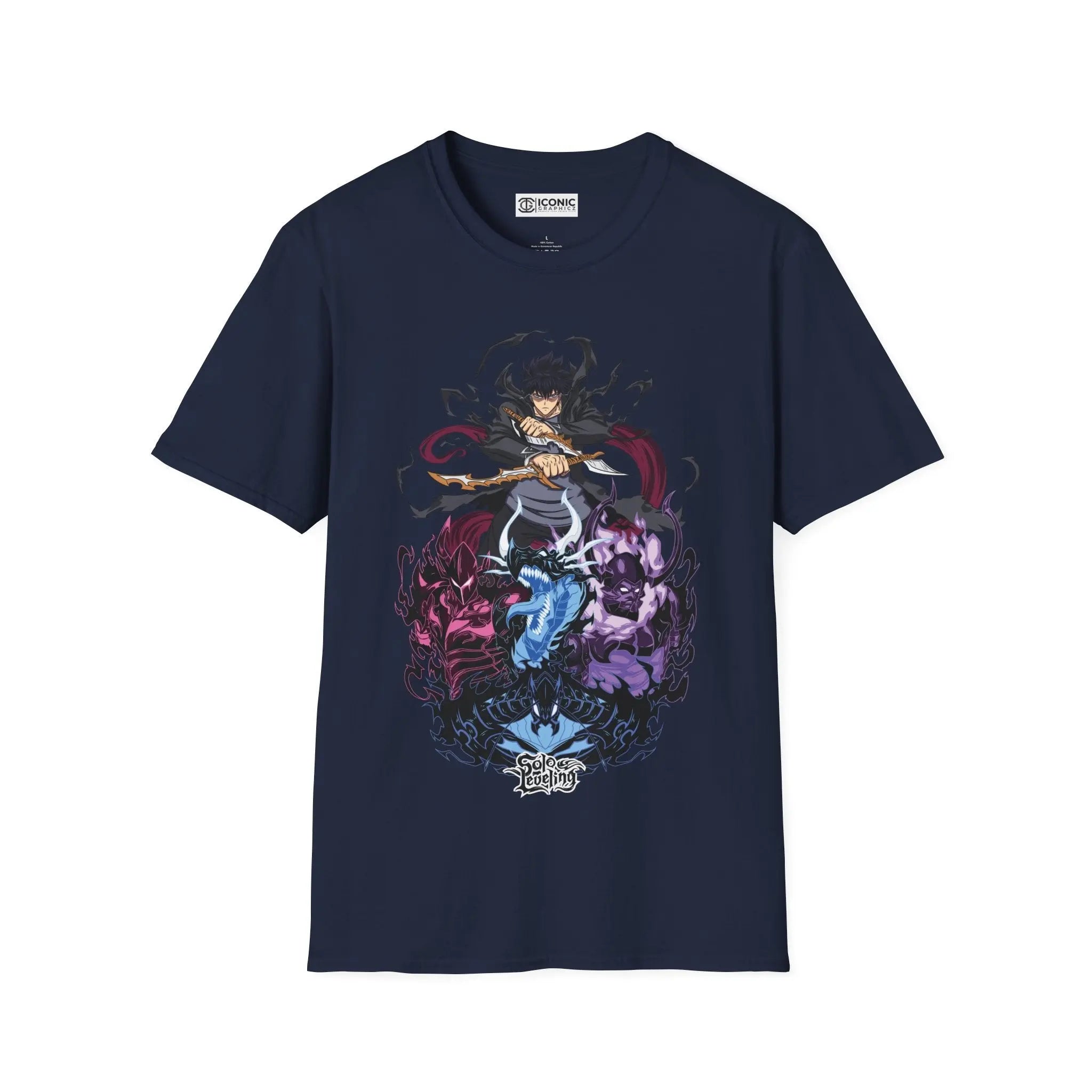 Jin Woo Solo Leveling T-Shirt Printify