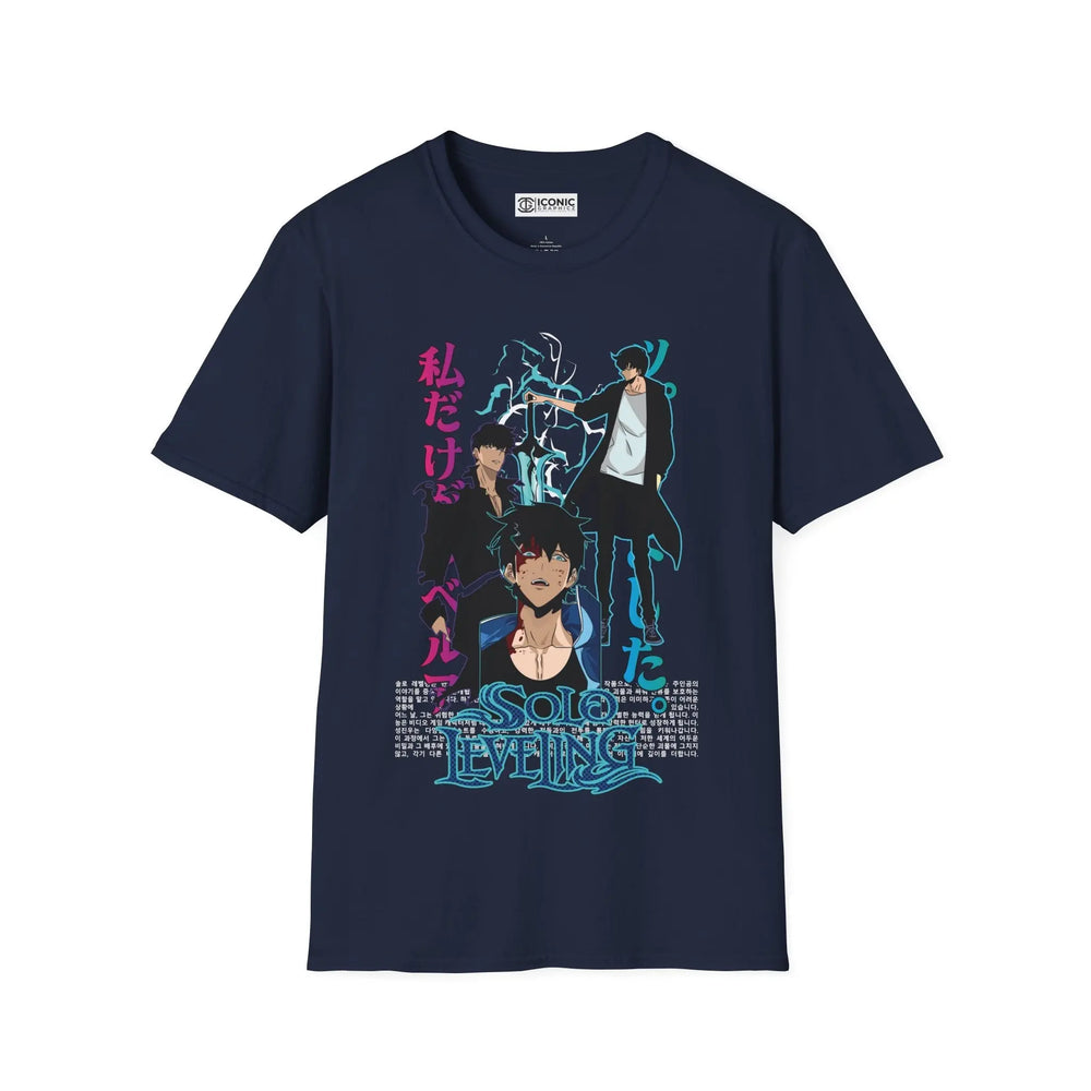 Jin Woo Solo Leveling T-Shirt Printify