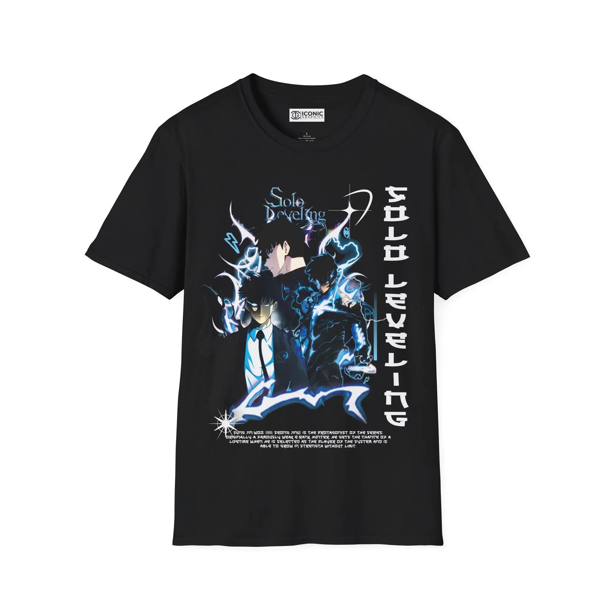 Jin Woo Solo Leveling T-Shirt Printify