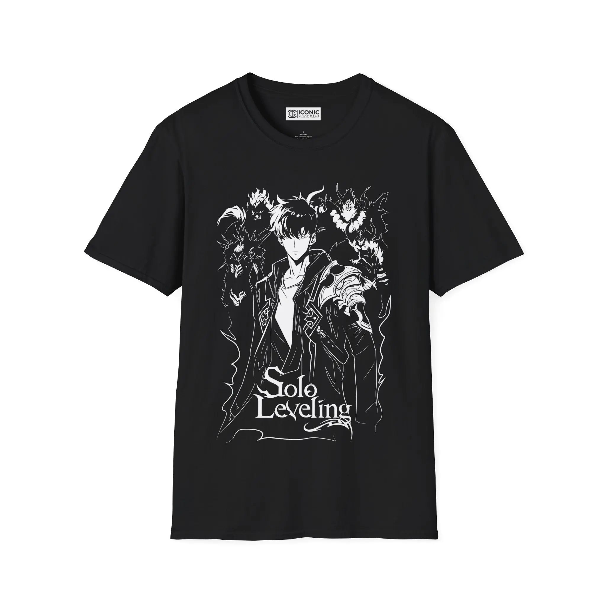 Jin Woo Solo Leveling T-Shirt Printify