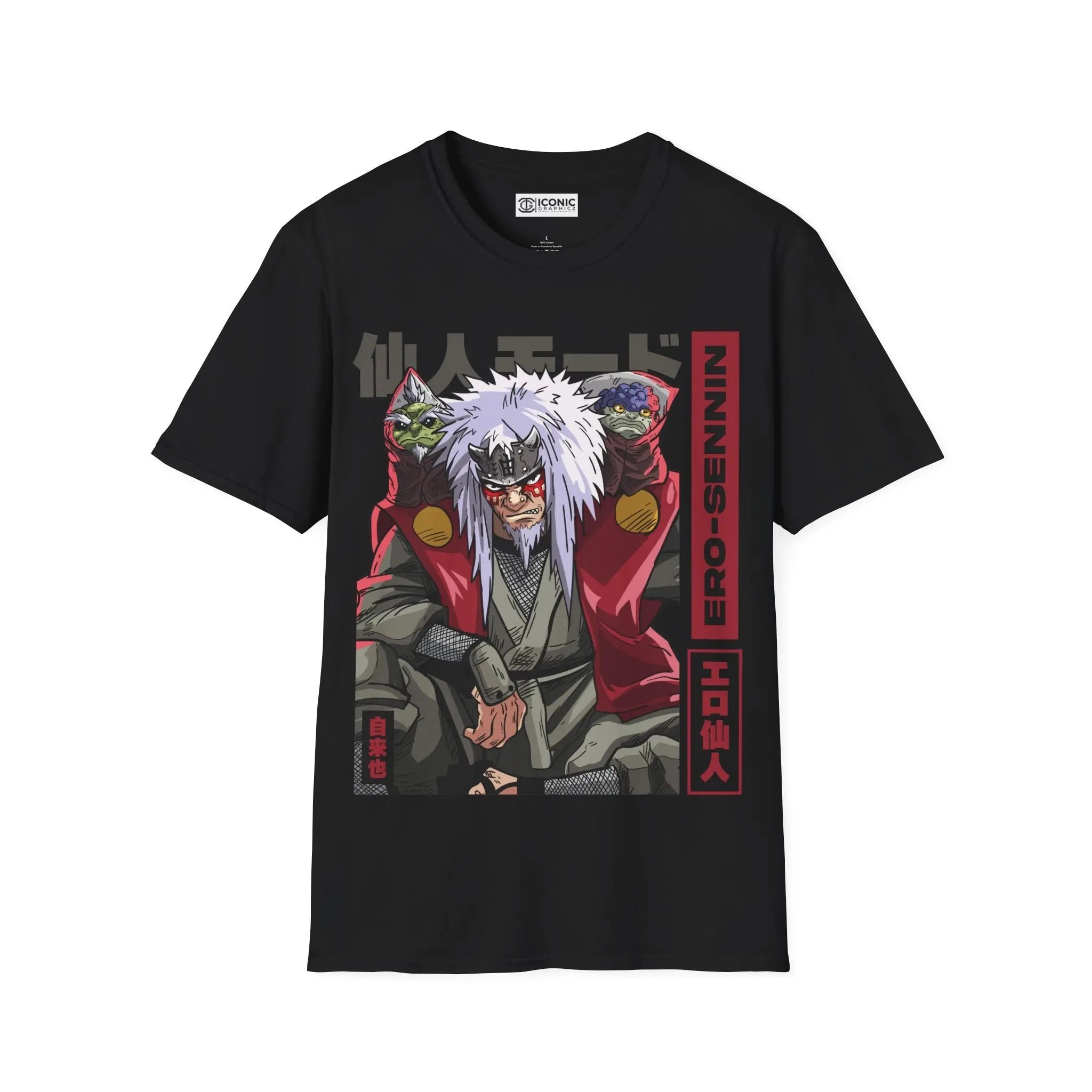 Jiraya Naruto T-Shirt Printify