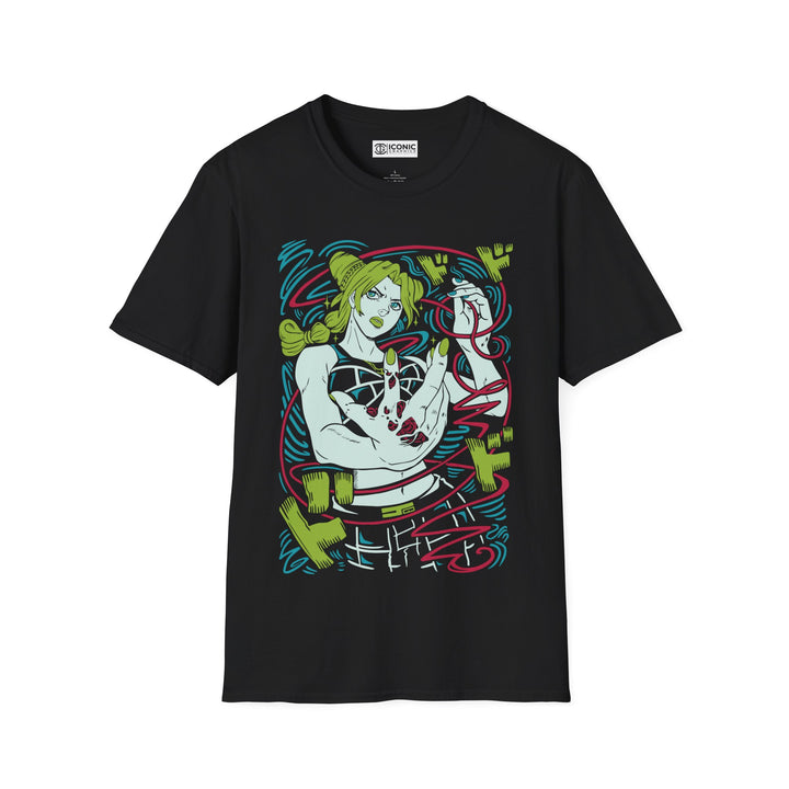 Jolyne Jostar Jojo bizarre adventure T-Shirt - IGZ Clothing  - Jolyne Jostar Unisex Softstyle T-Shirt Best Price 26 at IGZ Clothing 