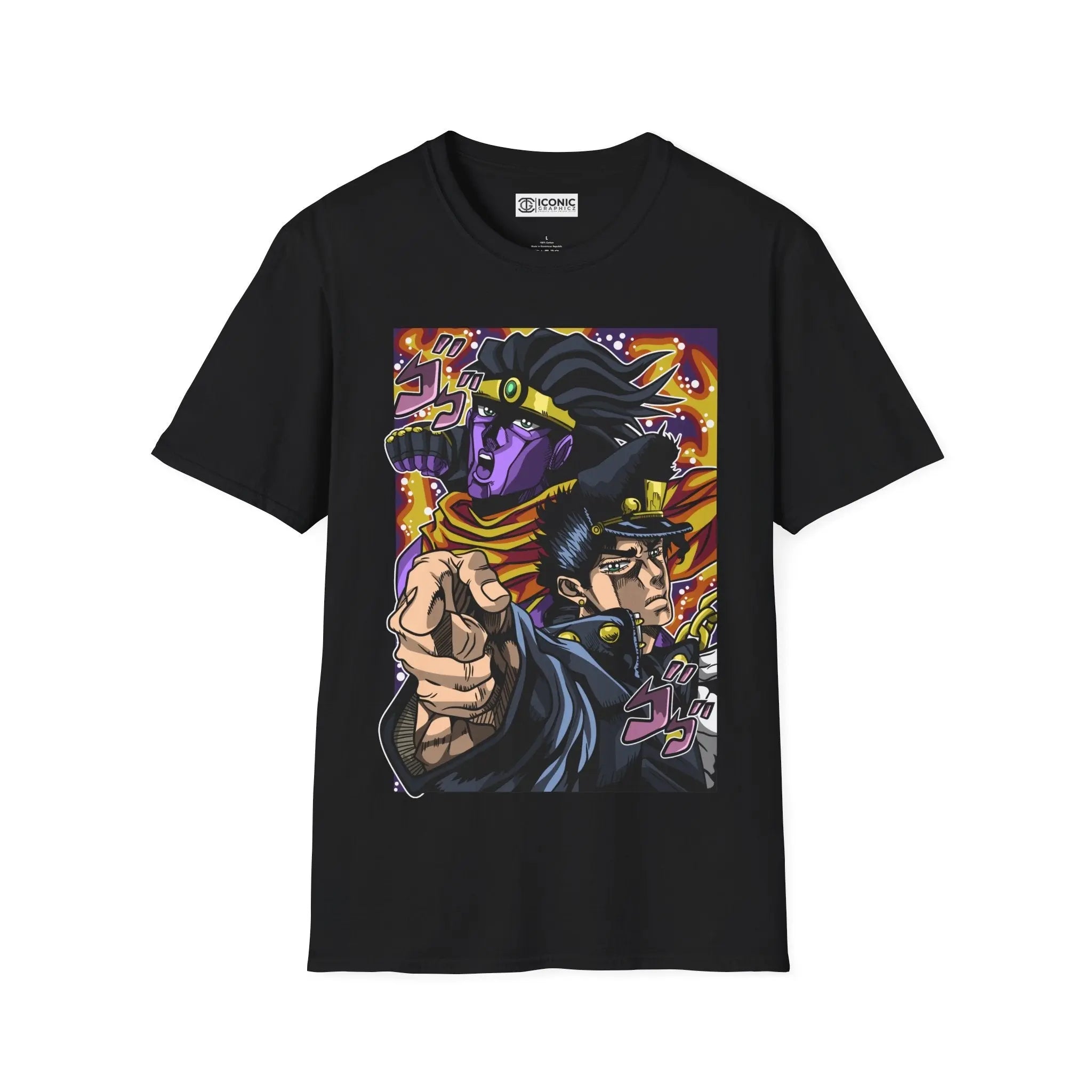 Jotaro Jojo Bizarre Adventure T-Shirt Printify
