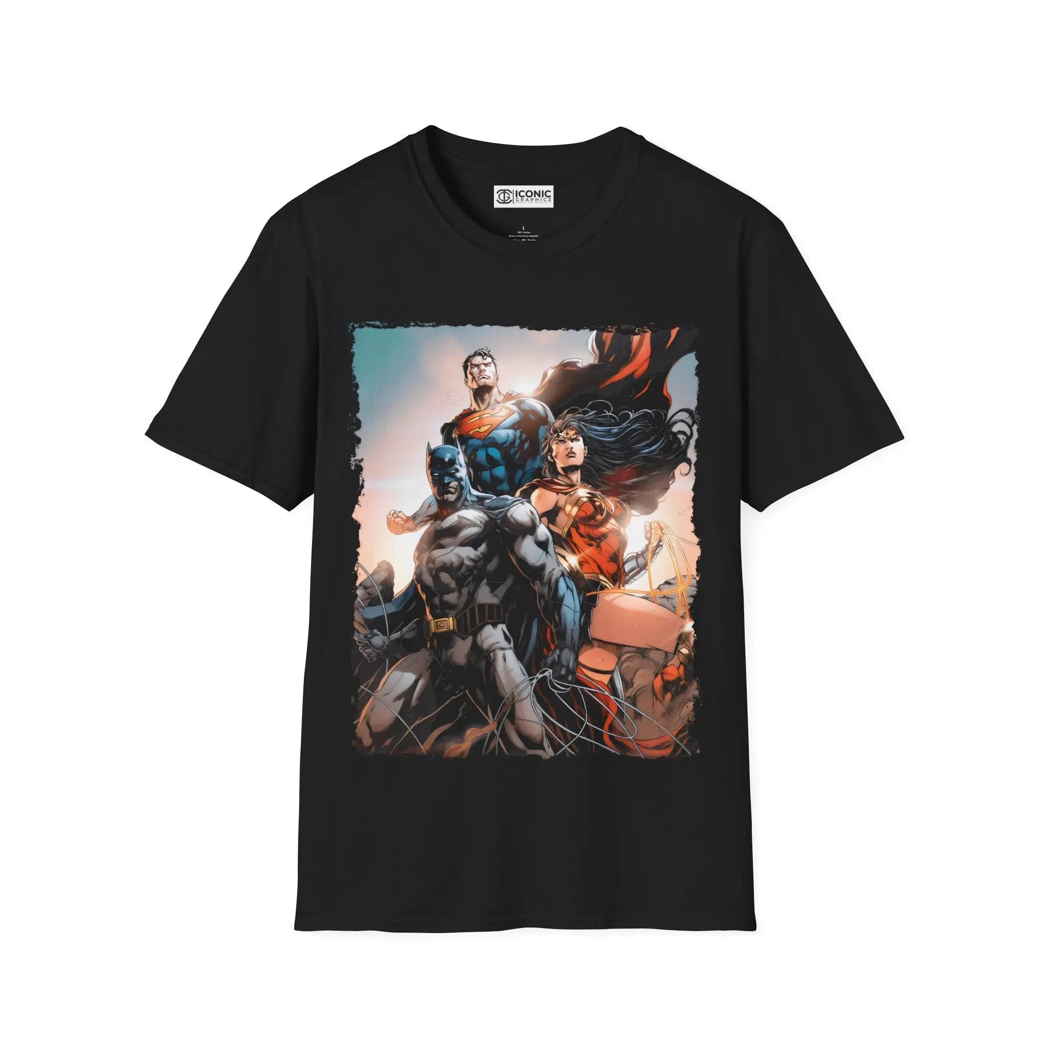 Justice League T-Shirt Printify