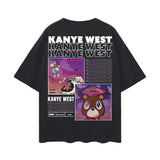 KANYE West Oversize Deep Drop Shoulder Tee ODMPOD