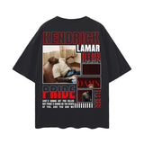 KENDRICK LAMAR Oversize Deep Drop Shoulder Tee ODMPOD