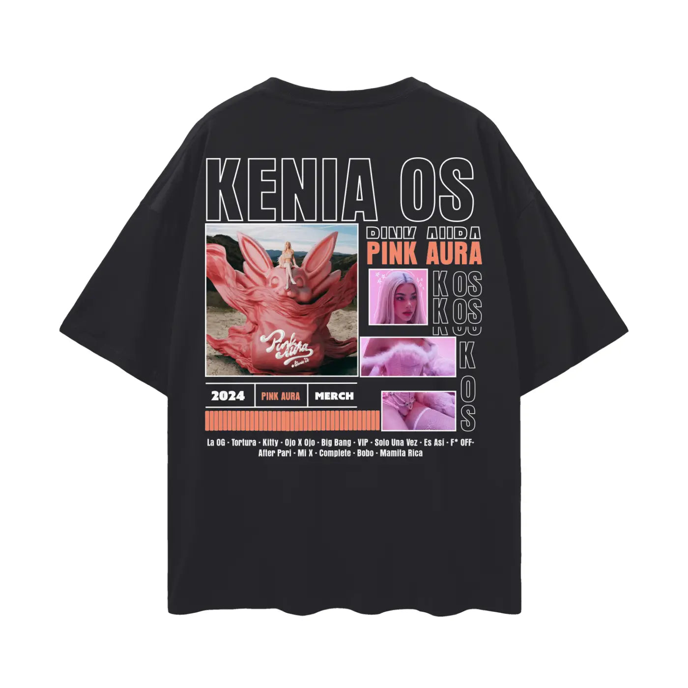 KENIA OS Oversize Deep Drop Shoulder Tee ODMPOD